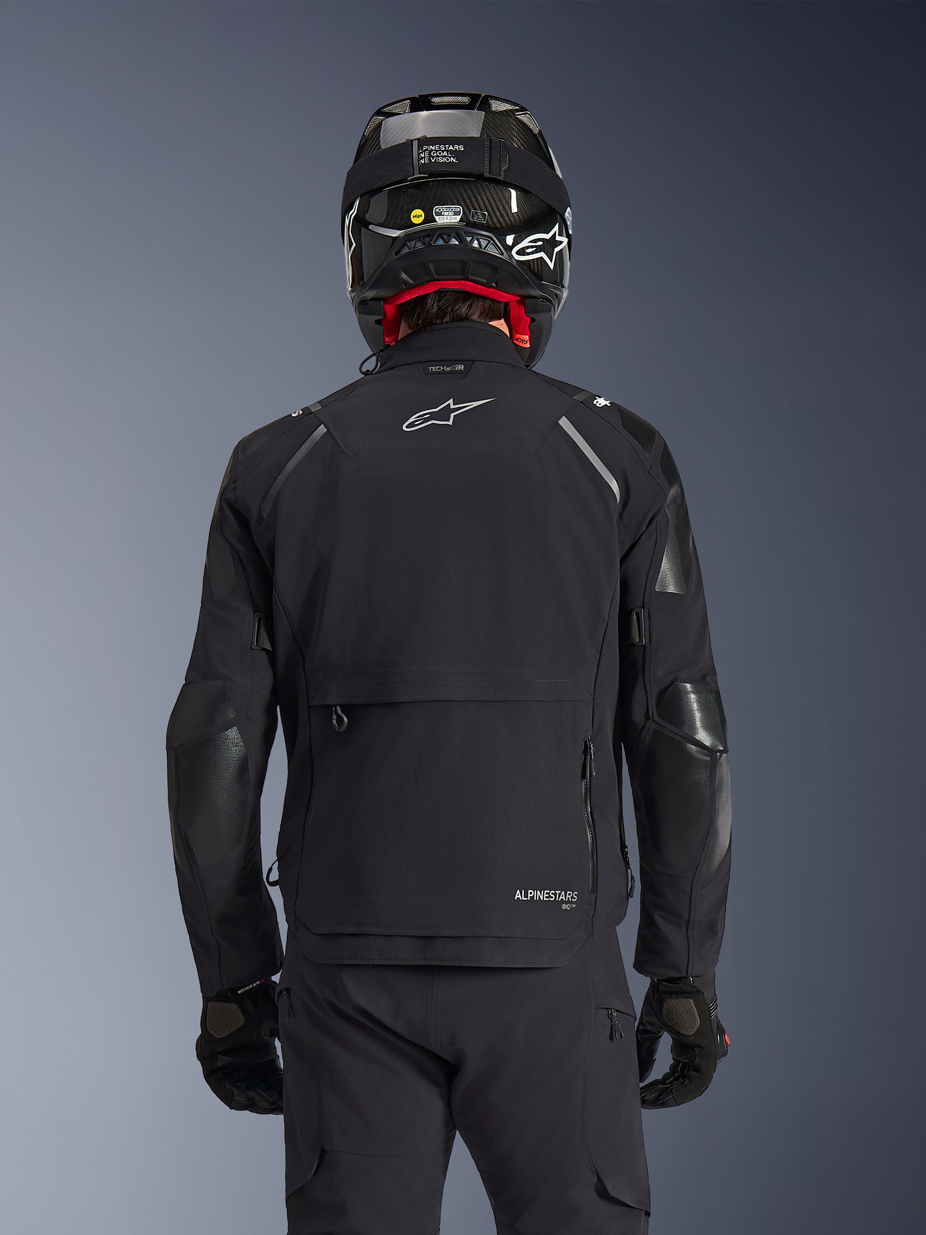 Andes Pro Drystar® XF - Gray Motorcycle Jacket | Alpinestars®