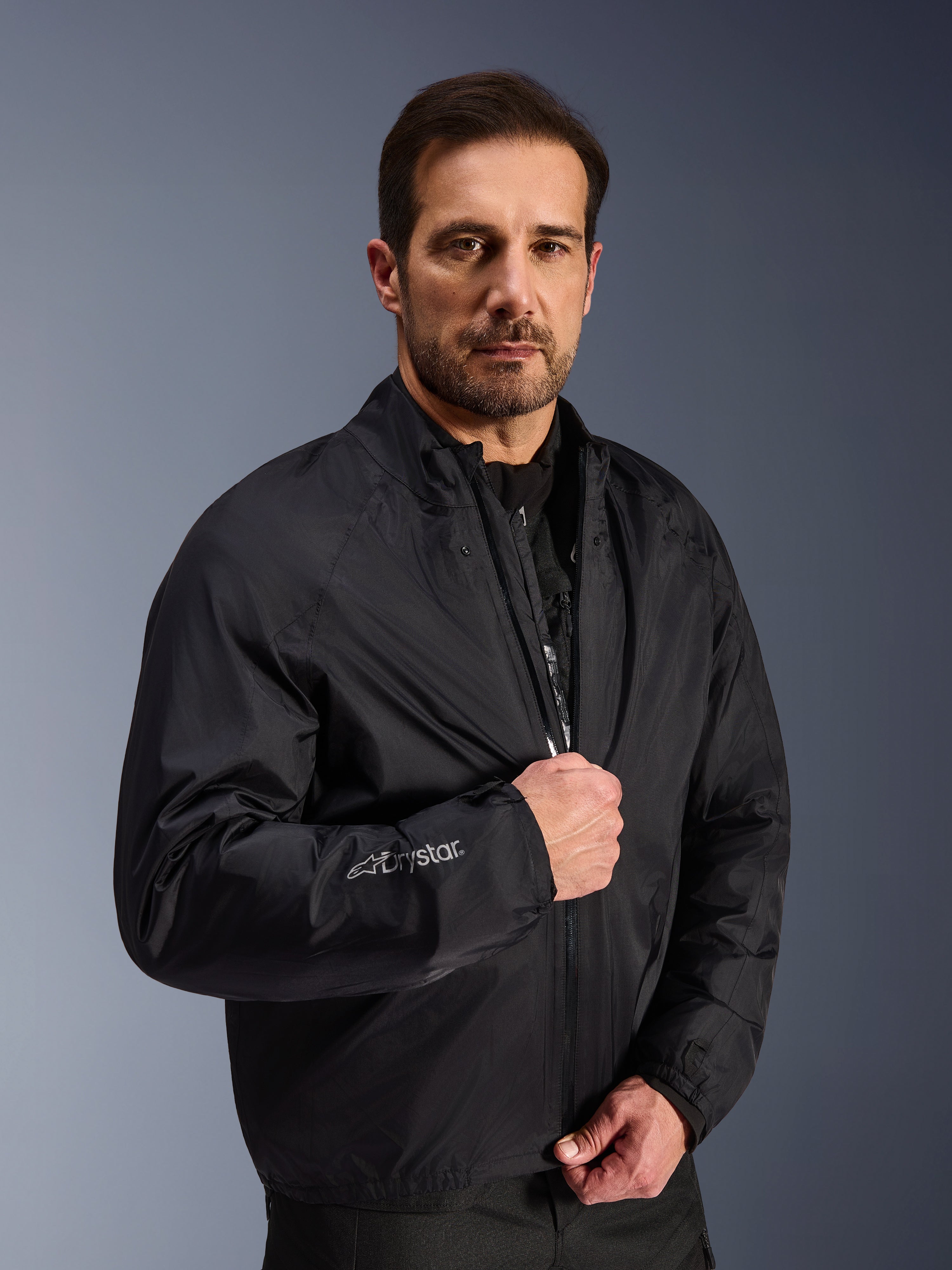Cusco Drystar® - Black Motorcycle Jacket | Alpinestars®