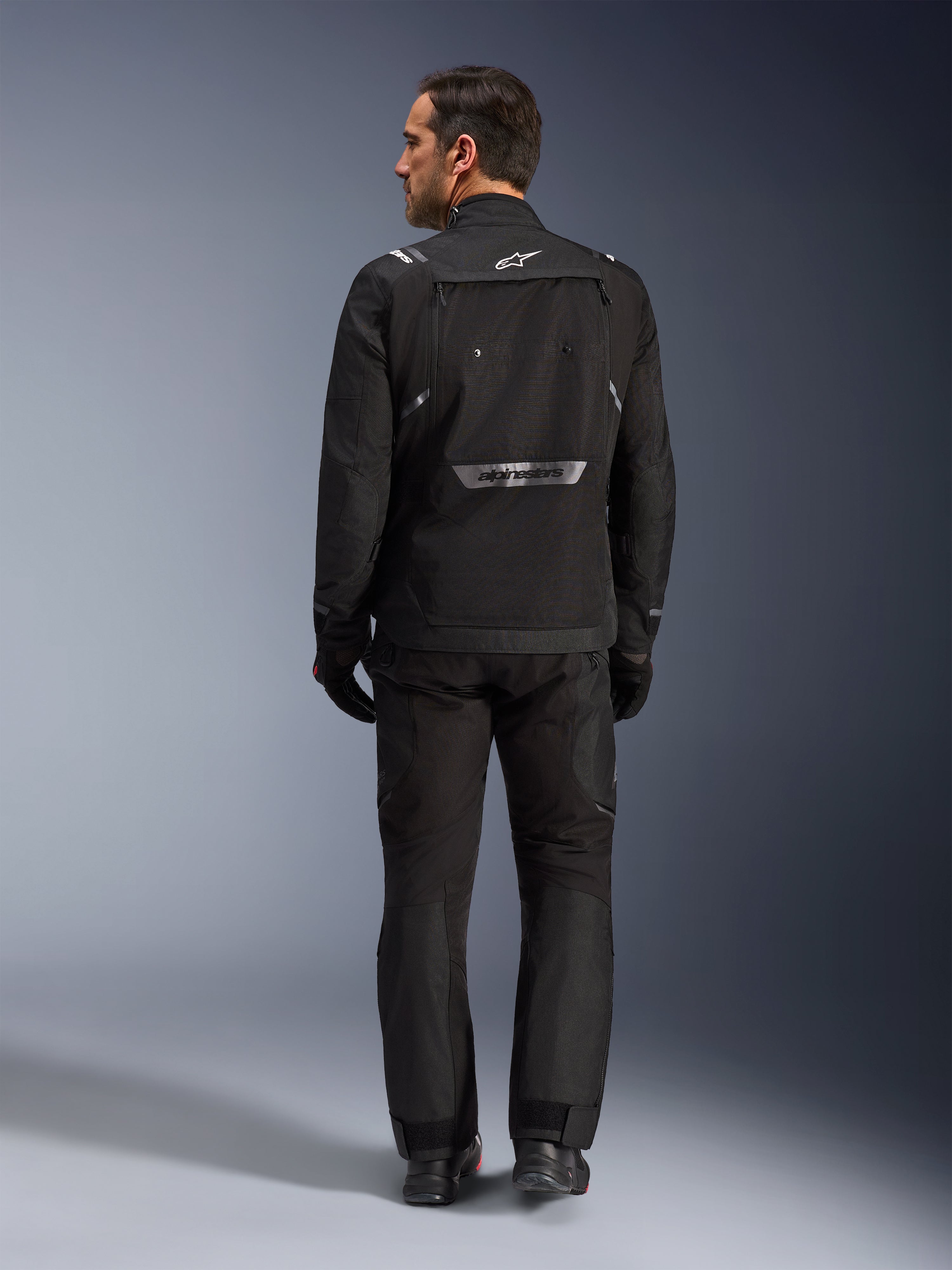 Cusco Drystar® - Black Motorcycle Jacket | Alpinestars®