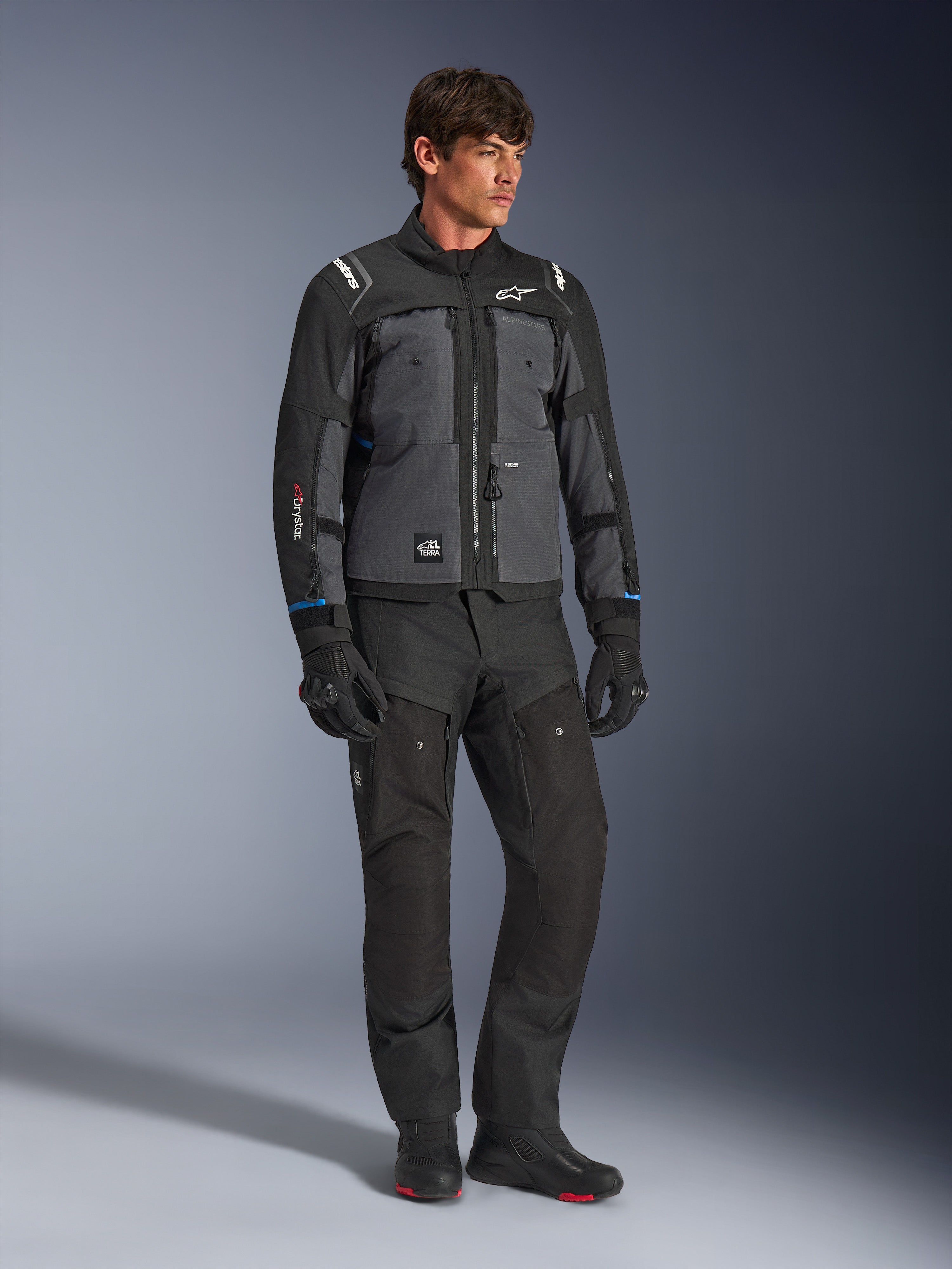 Cusco Drystar® - Gray Motorcycle Jacket | Alpinestars®