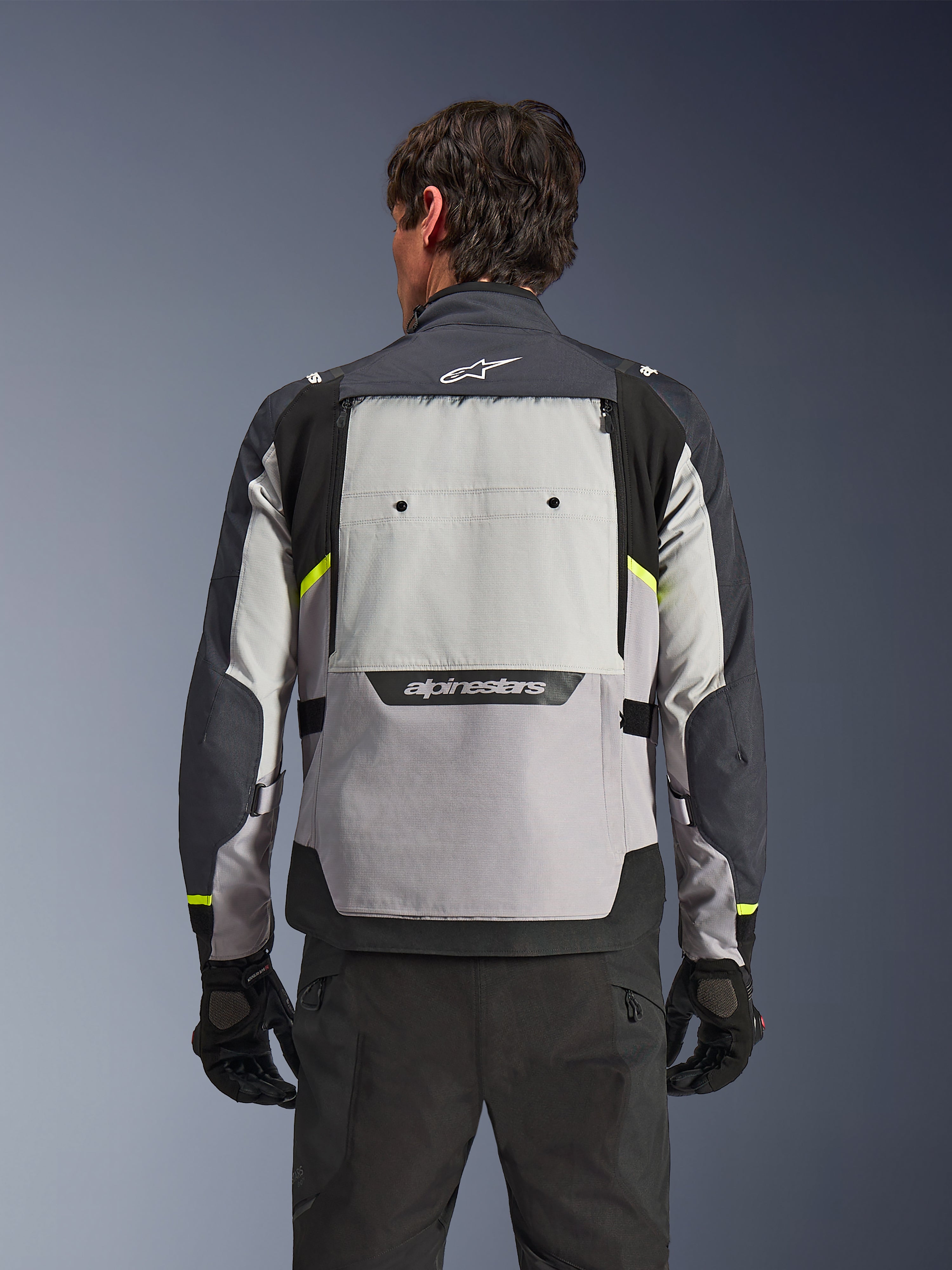 Cusco Drystar® - Gray Motorcycle Jacket | Alpinestars®