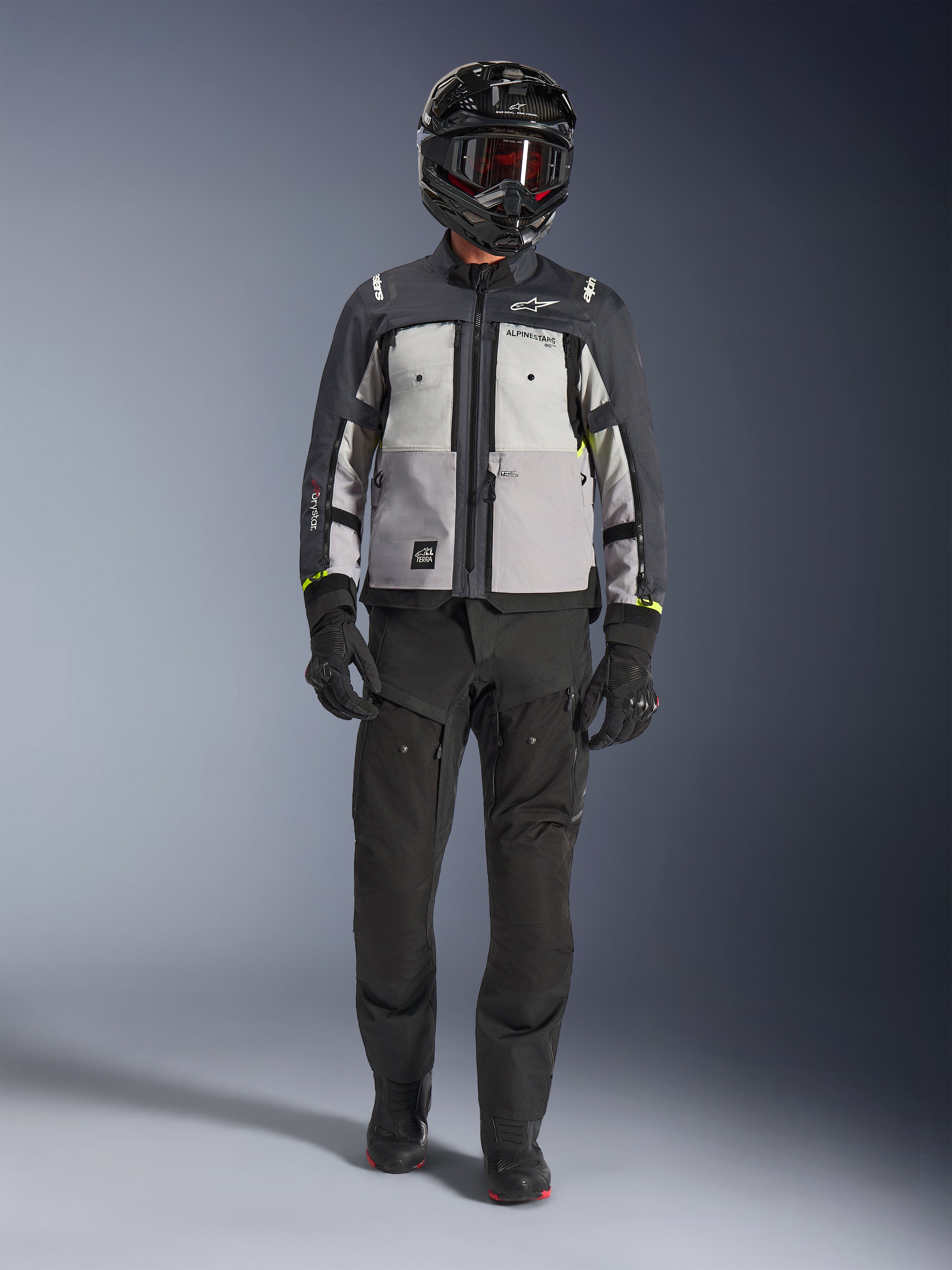 Cusco Drystar® - Gray Motorcycle Jacket | Alpinestars®