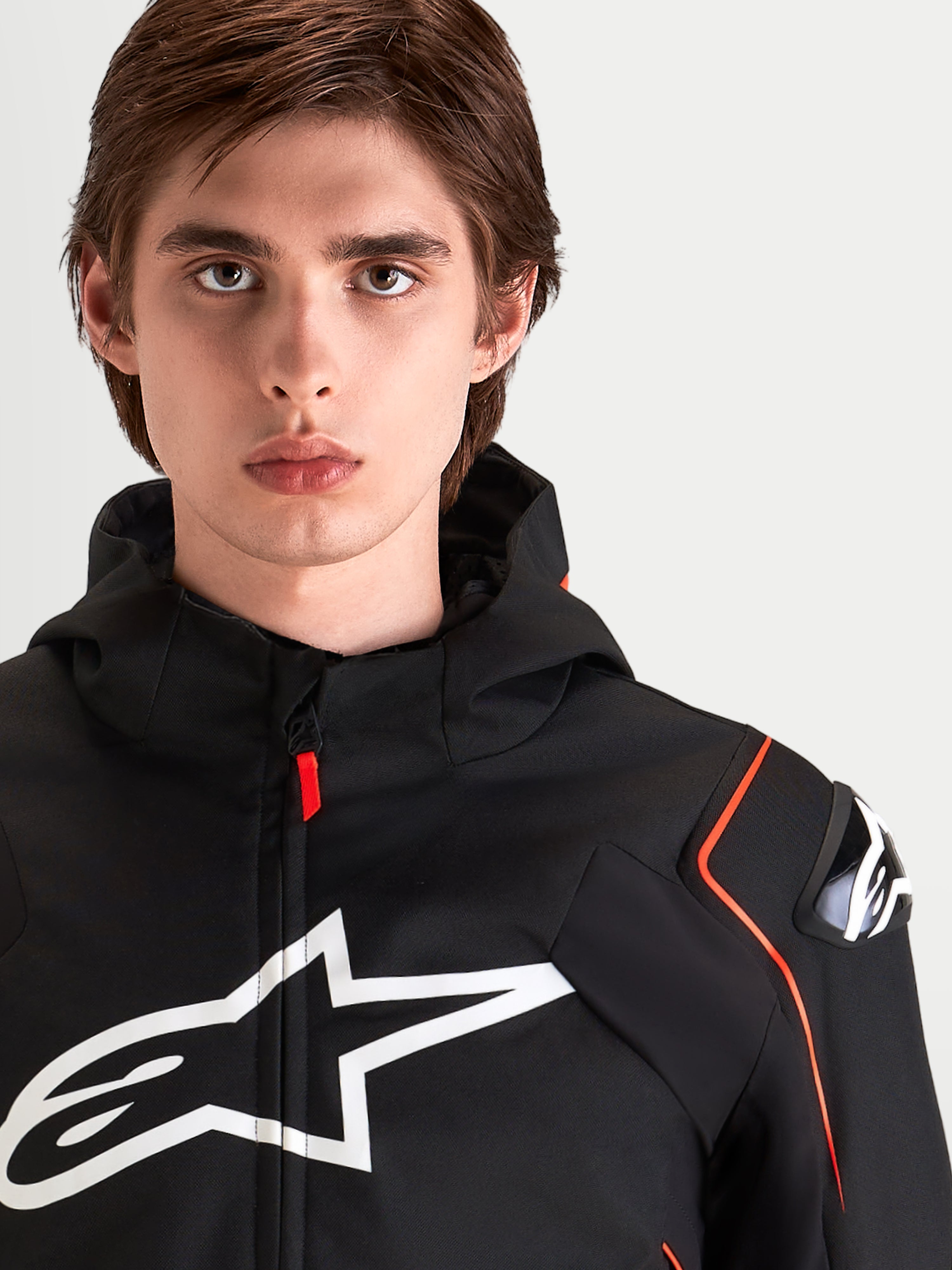 Zaca V2 Waterproof - Black Motorcycle Jacket | Alpinestars®