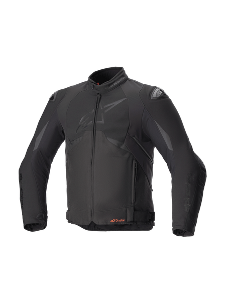 T-GP R V3 Drystar® - Black Motorcycle Jacket | Alpinestars®