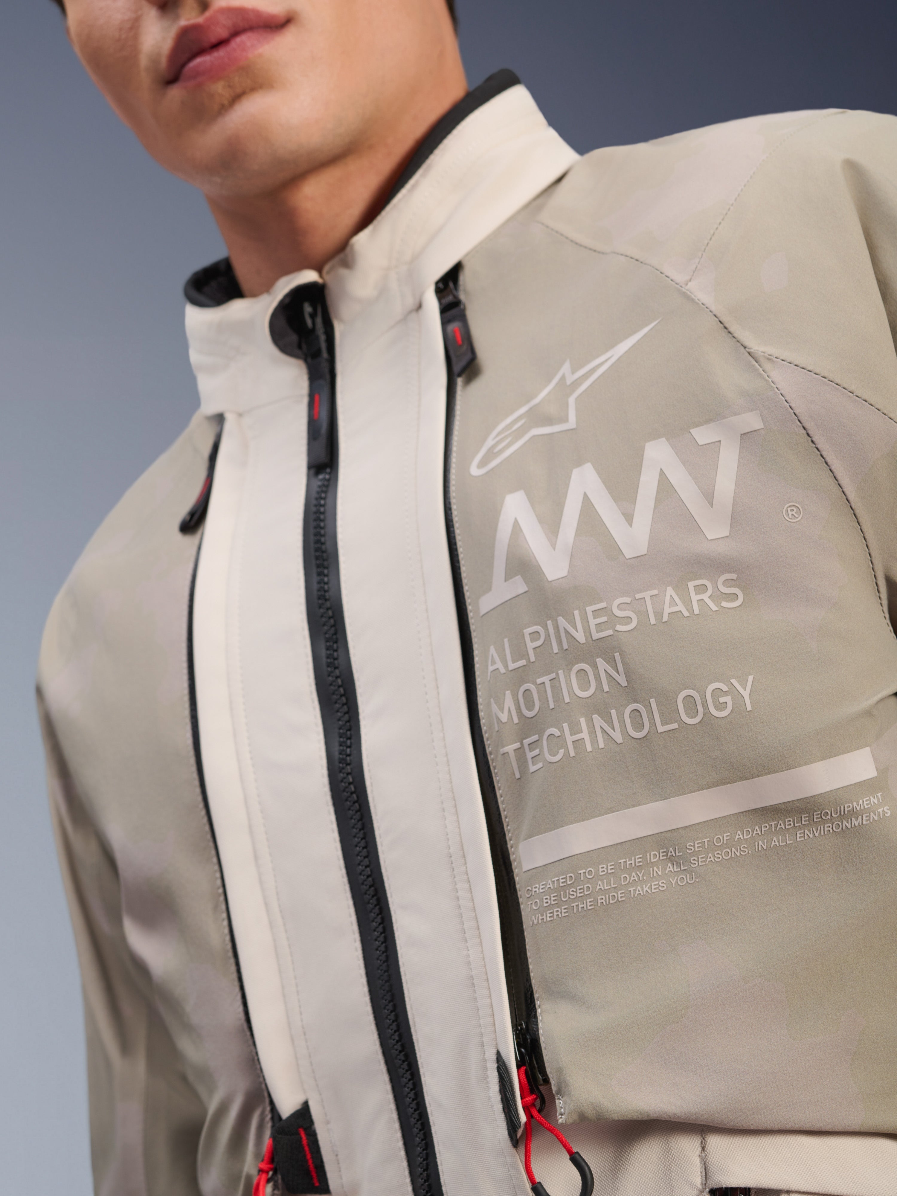 AMT-10LAB Drystar® XF - Sand Motorcycle Jacket | Alpinestars®