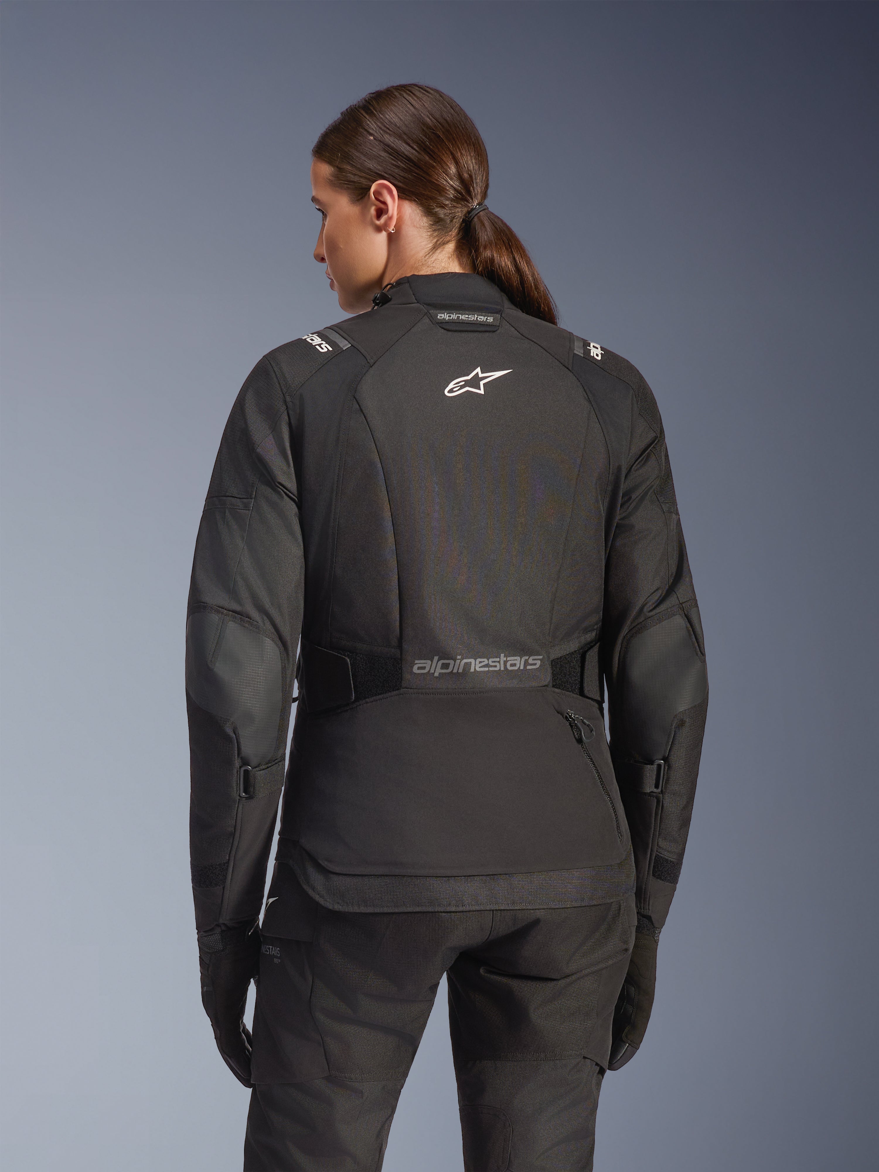 Stella Andes V4 Drystar® - Black Motorcycle Jacket | Alpinestars®