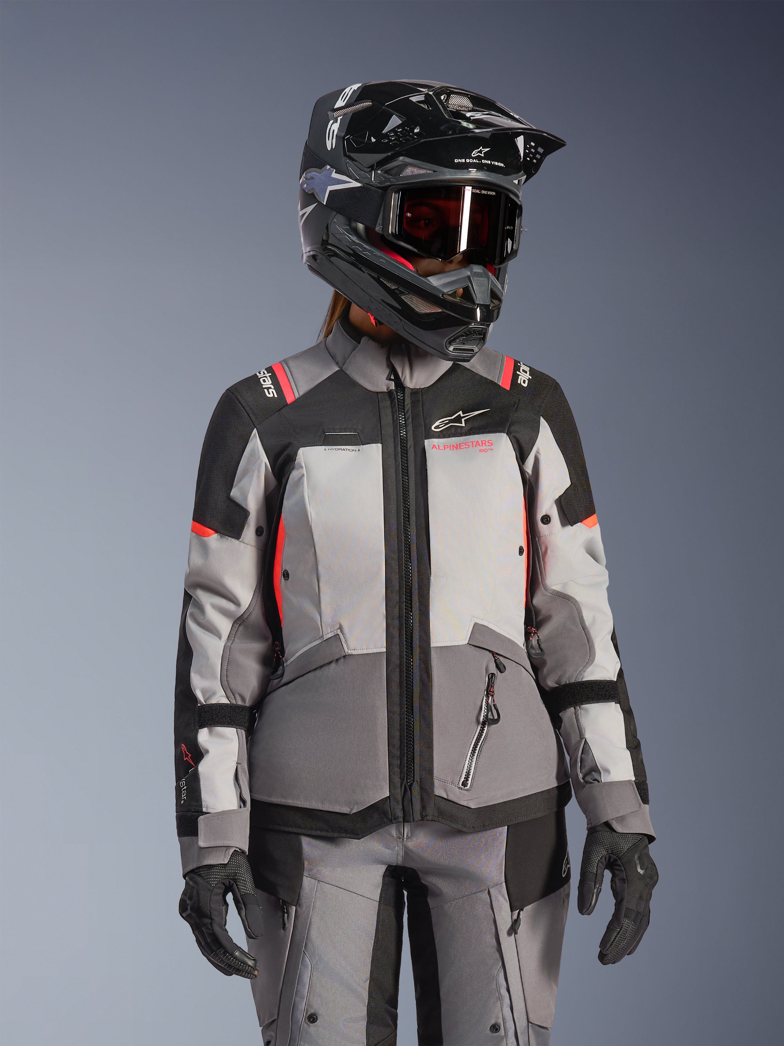 Stella Andes V4 Drystar® - Gray Motorcycle Jacket | Alpinestars®