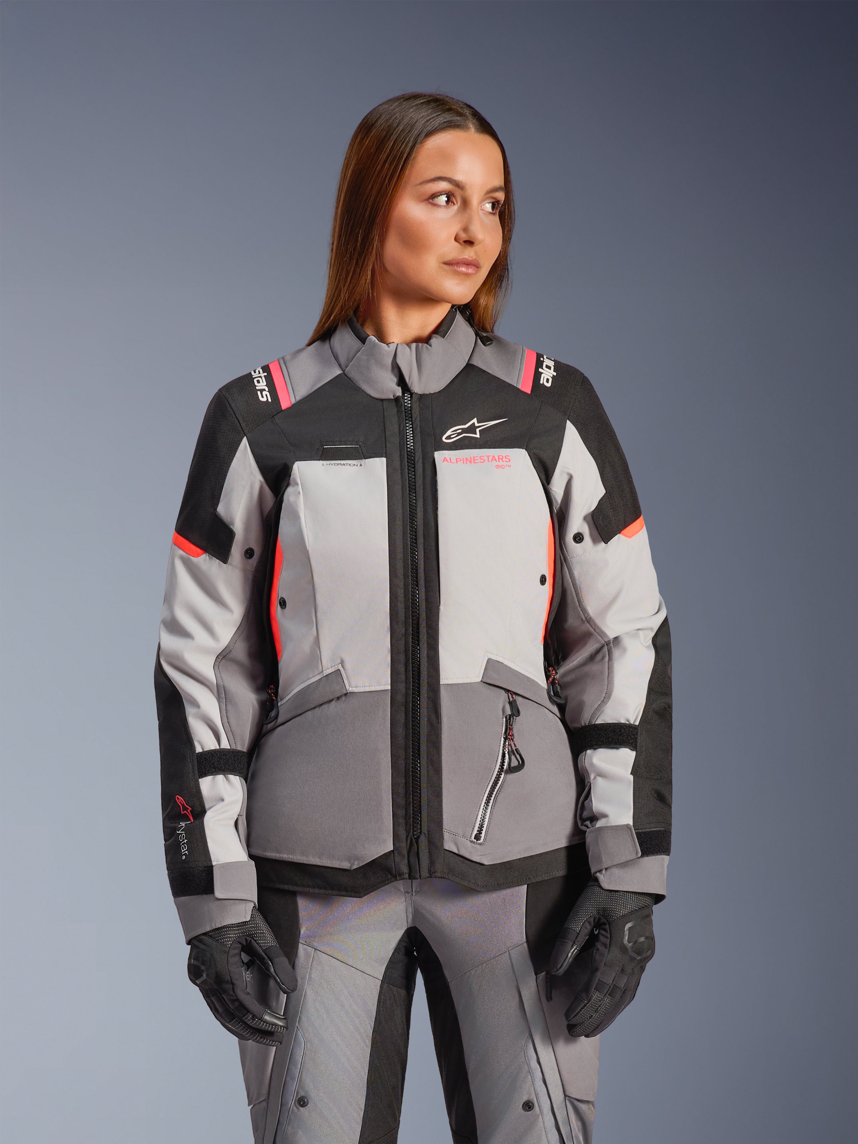 Alpinestars Andes ジャケット グレー/ブラック　M Andes Air Drystar® - Gray Motorcycle Jacket | Alpinestars®