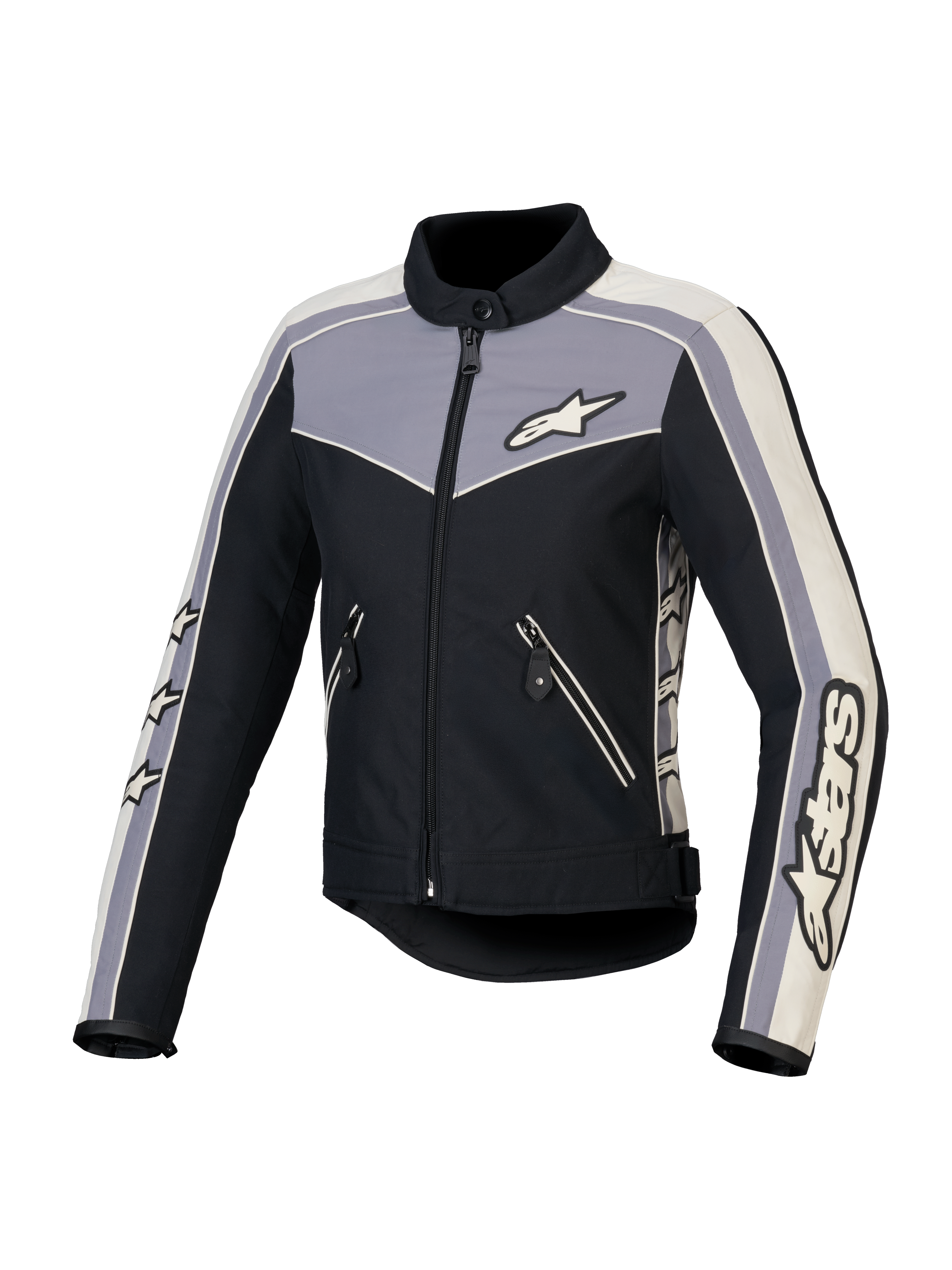Stella T-Dyno Water Resistant - Black Motorcycle Jacket | Alpinestars®
