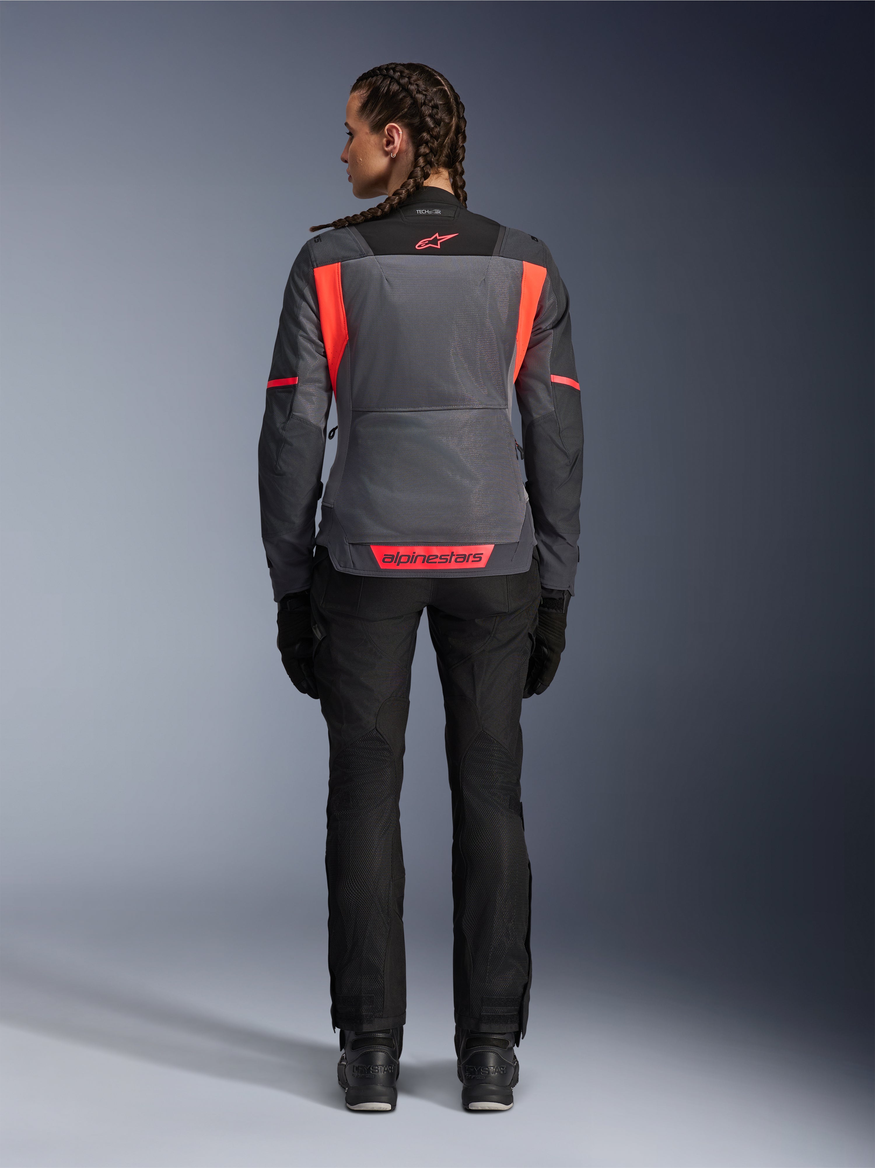 Stella ST-2 Air - Gray Motorcycle Jacket | Alpinestars®