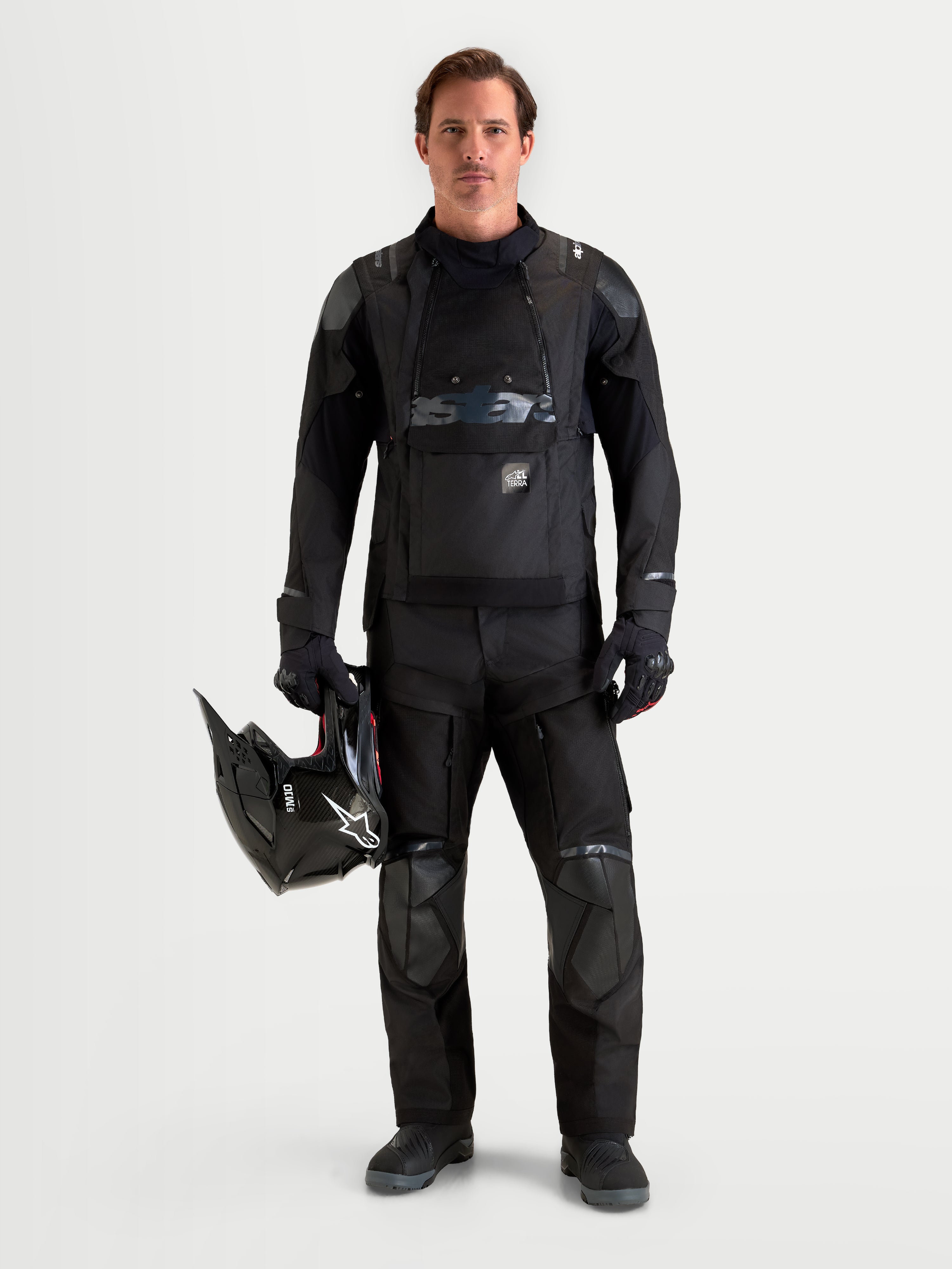 Harok V2 Drystar® - Black Motorcycle Pants | Alpinestars®
