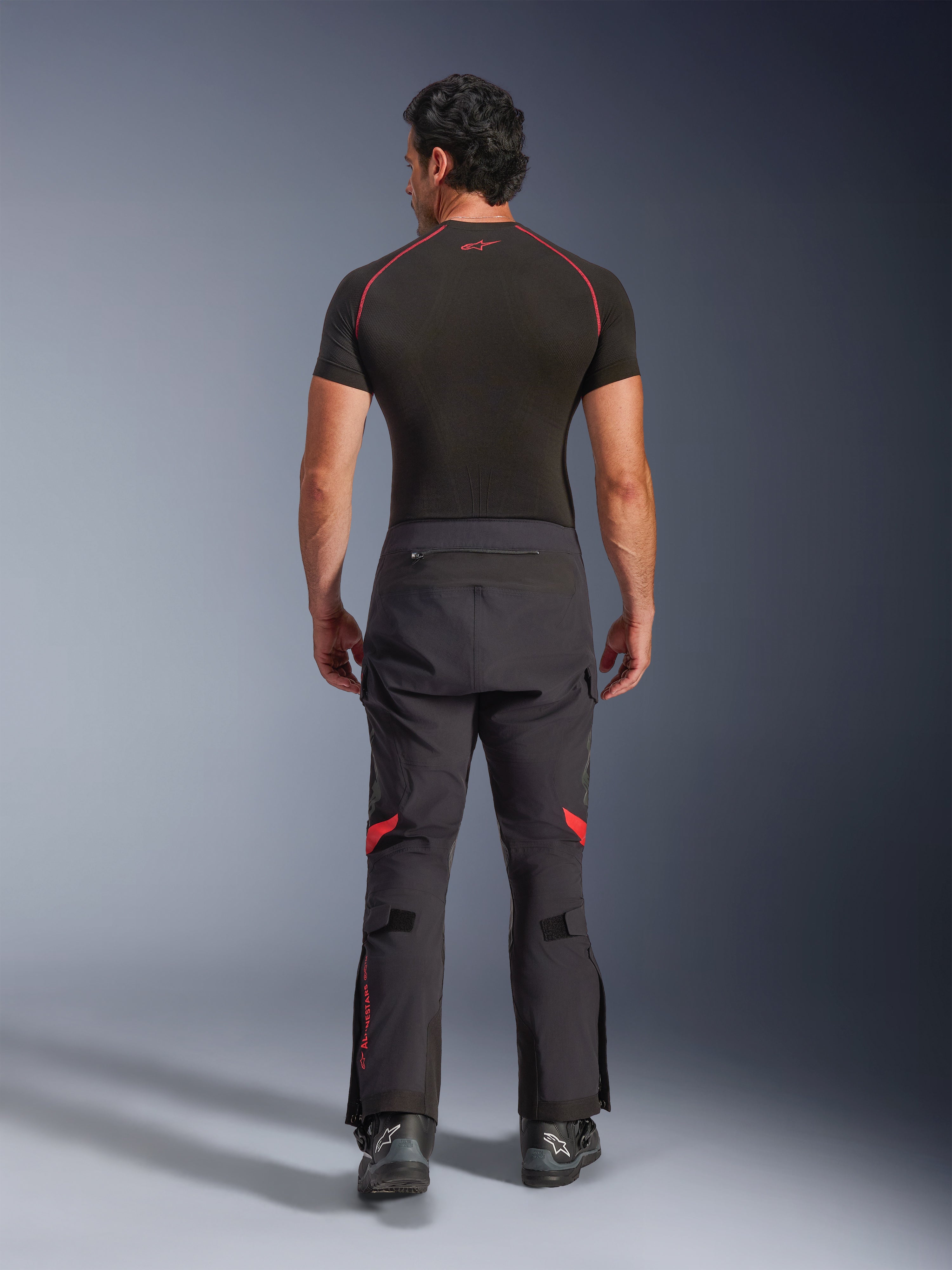 Halo Pro Drystar® XF - Black Motorcycle Pants | Alpinestars®