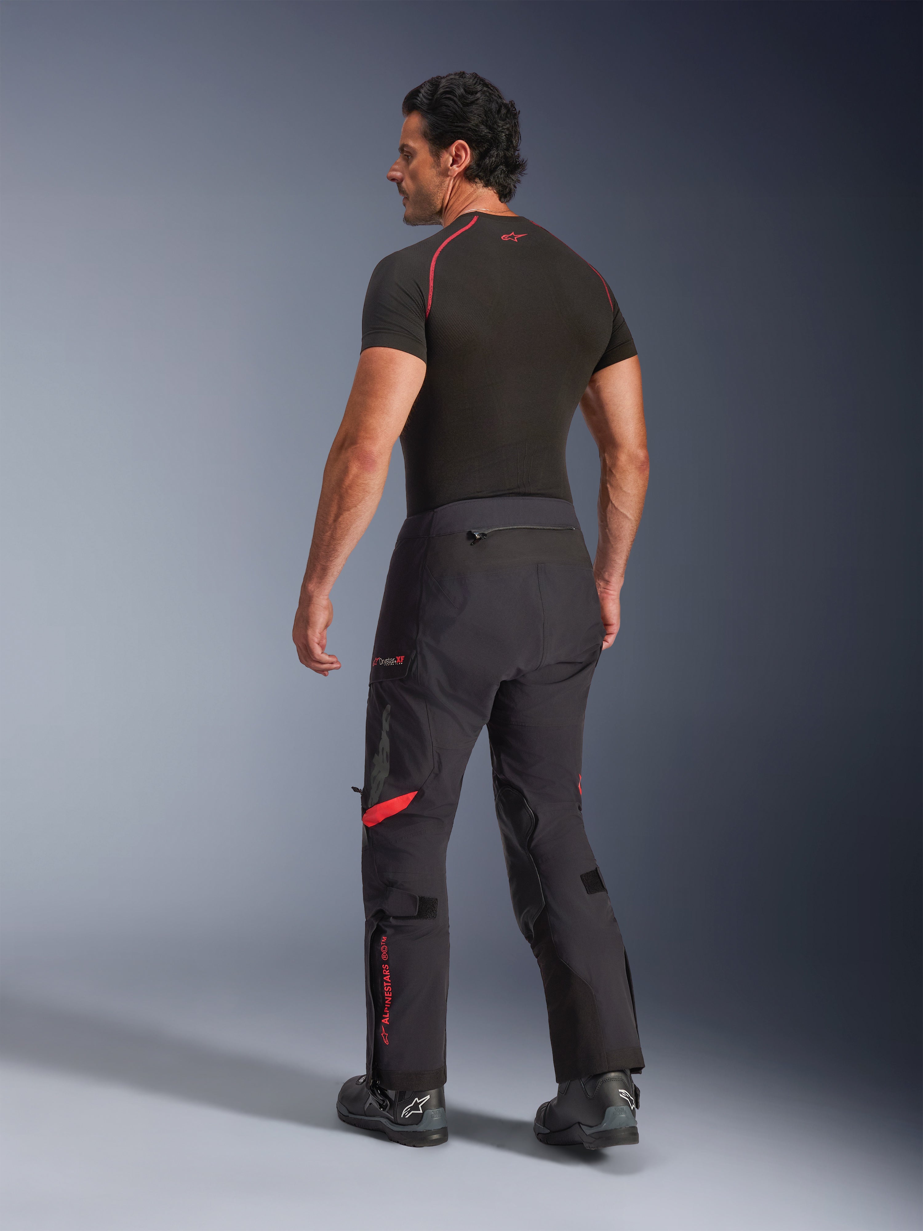 Halo Pro Drystar® XF - Black Motorcycle Pants | Alpinestars®
