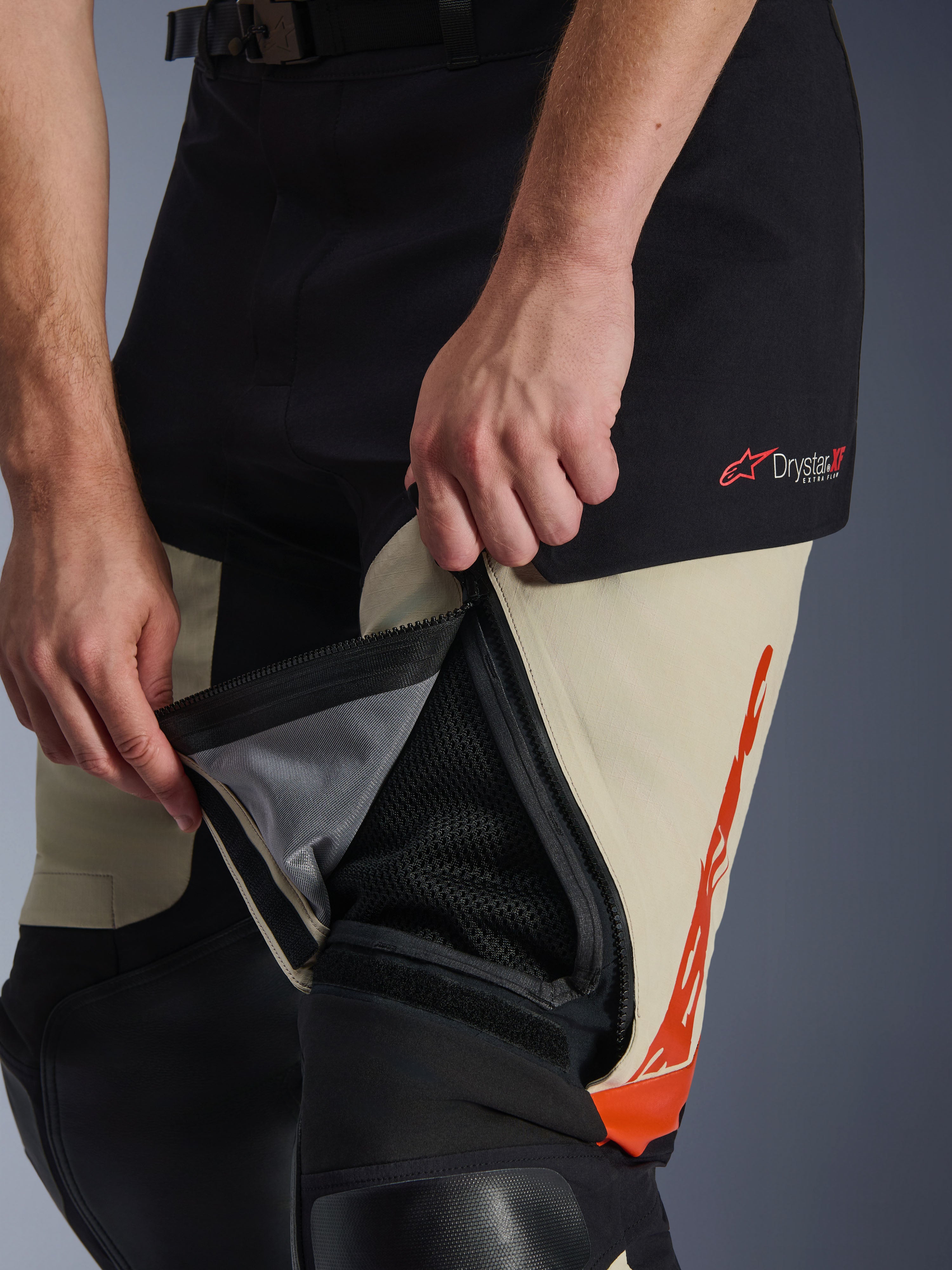 Halo Pro Drystar® XF Laminated - Black Motorcycle Pants | Alpinestars®