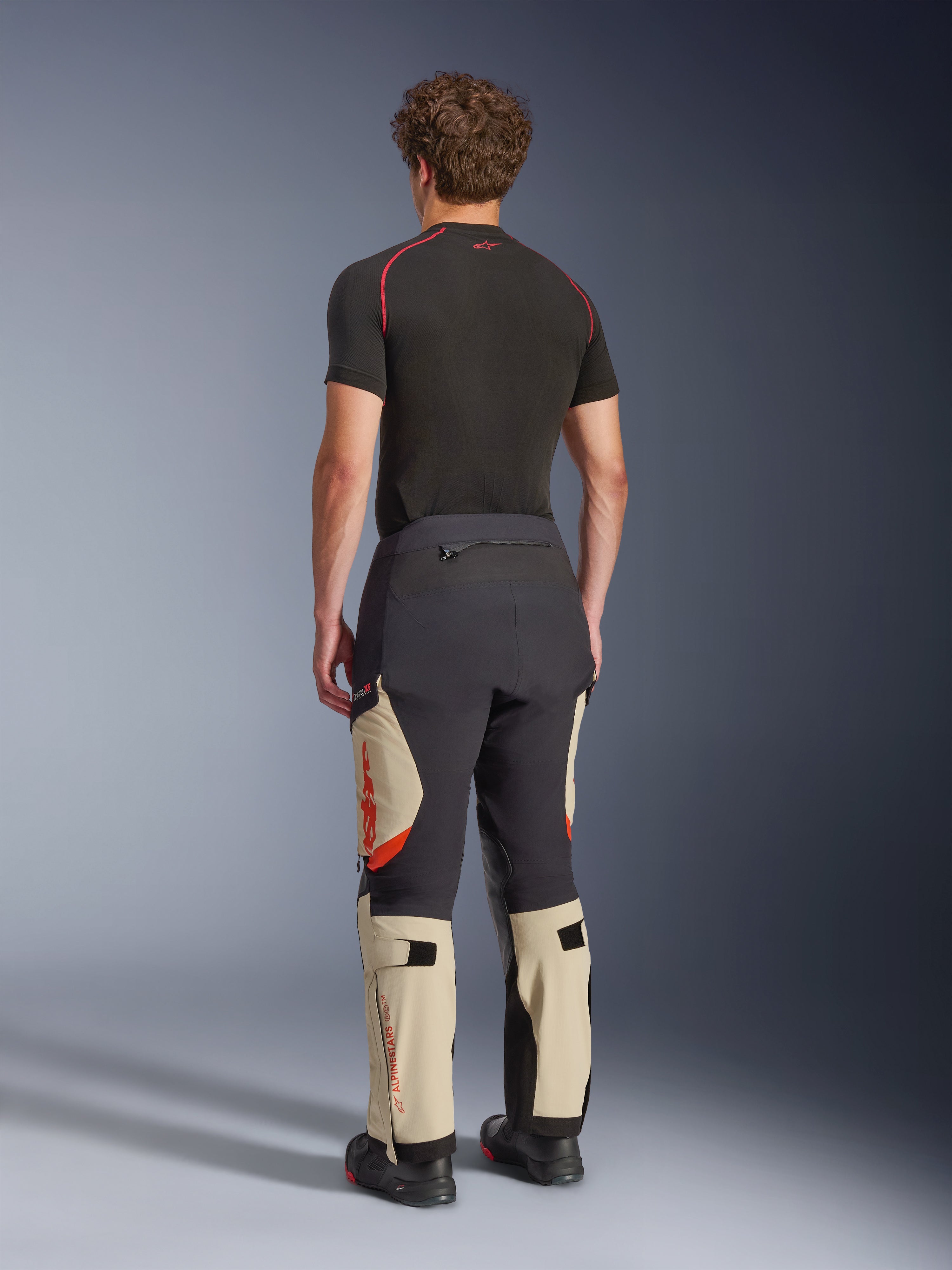 Halo Pro Drystar® XF Laminated - Black Motorcycle Pants | Alpinestars®