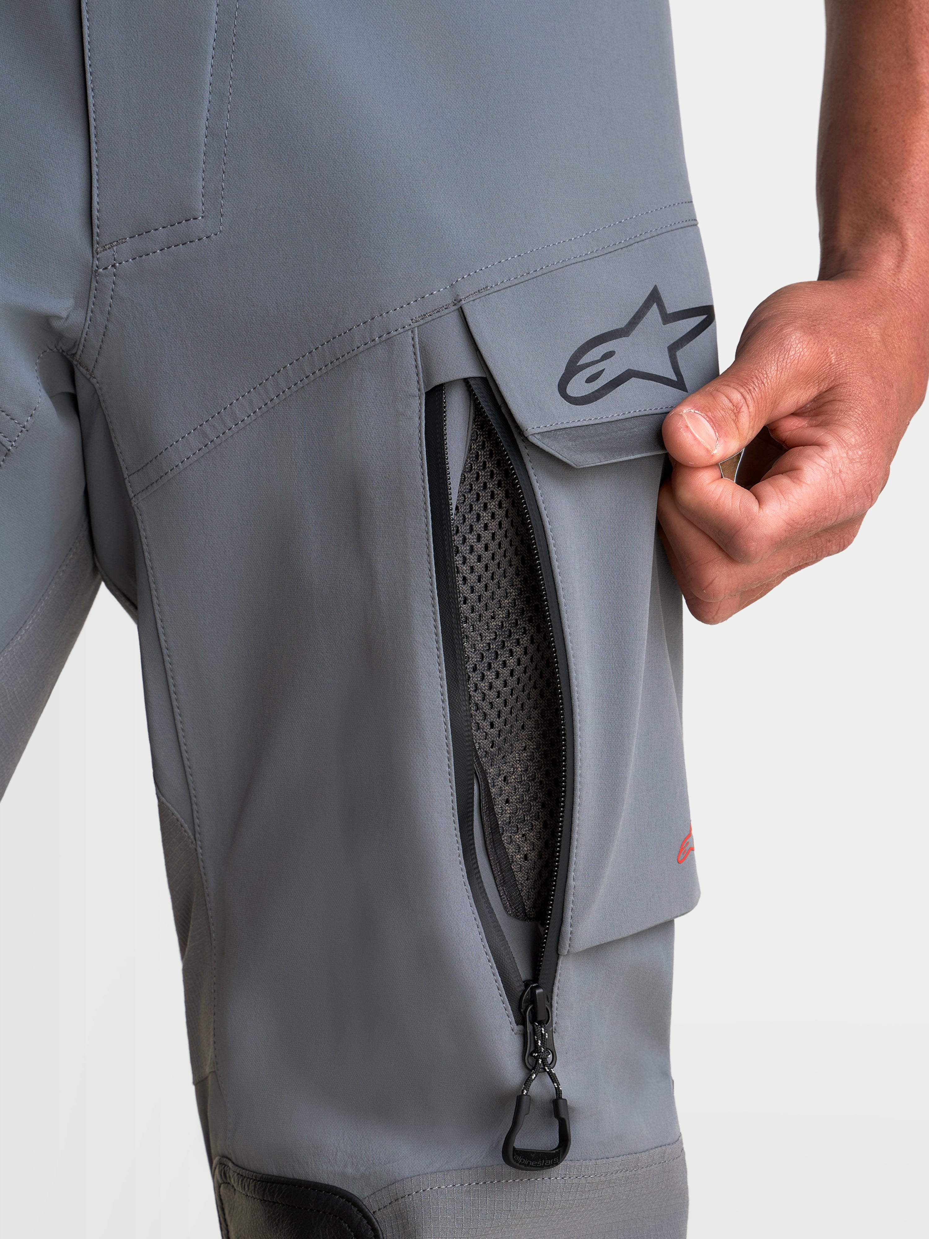 Maxdura Drystar®XF Laminated - Gray Black Motorcycle Pants