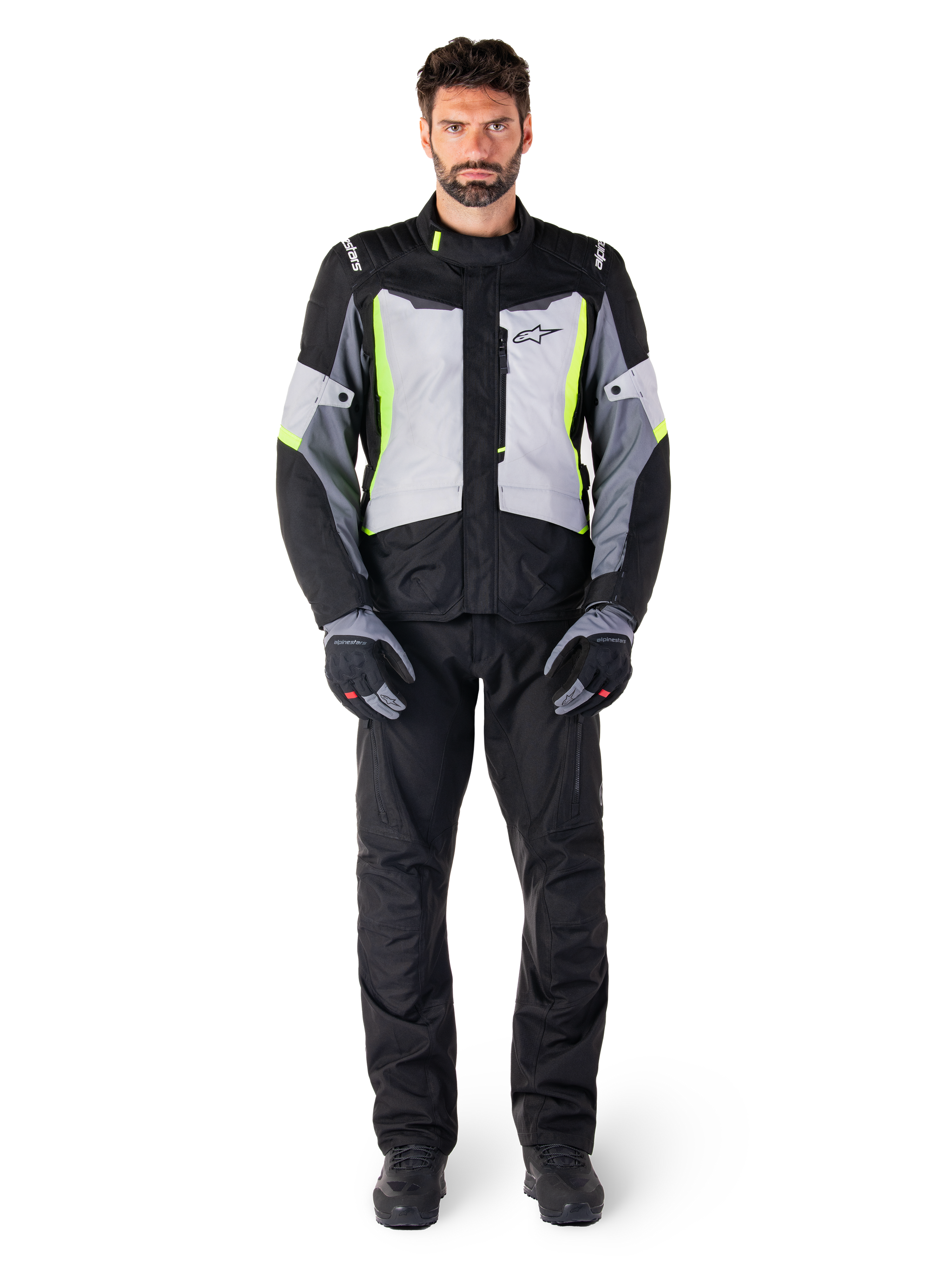 St-1 Waterproof - Black Motorcycle Pants | Alpinestars®
