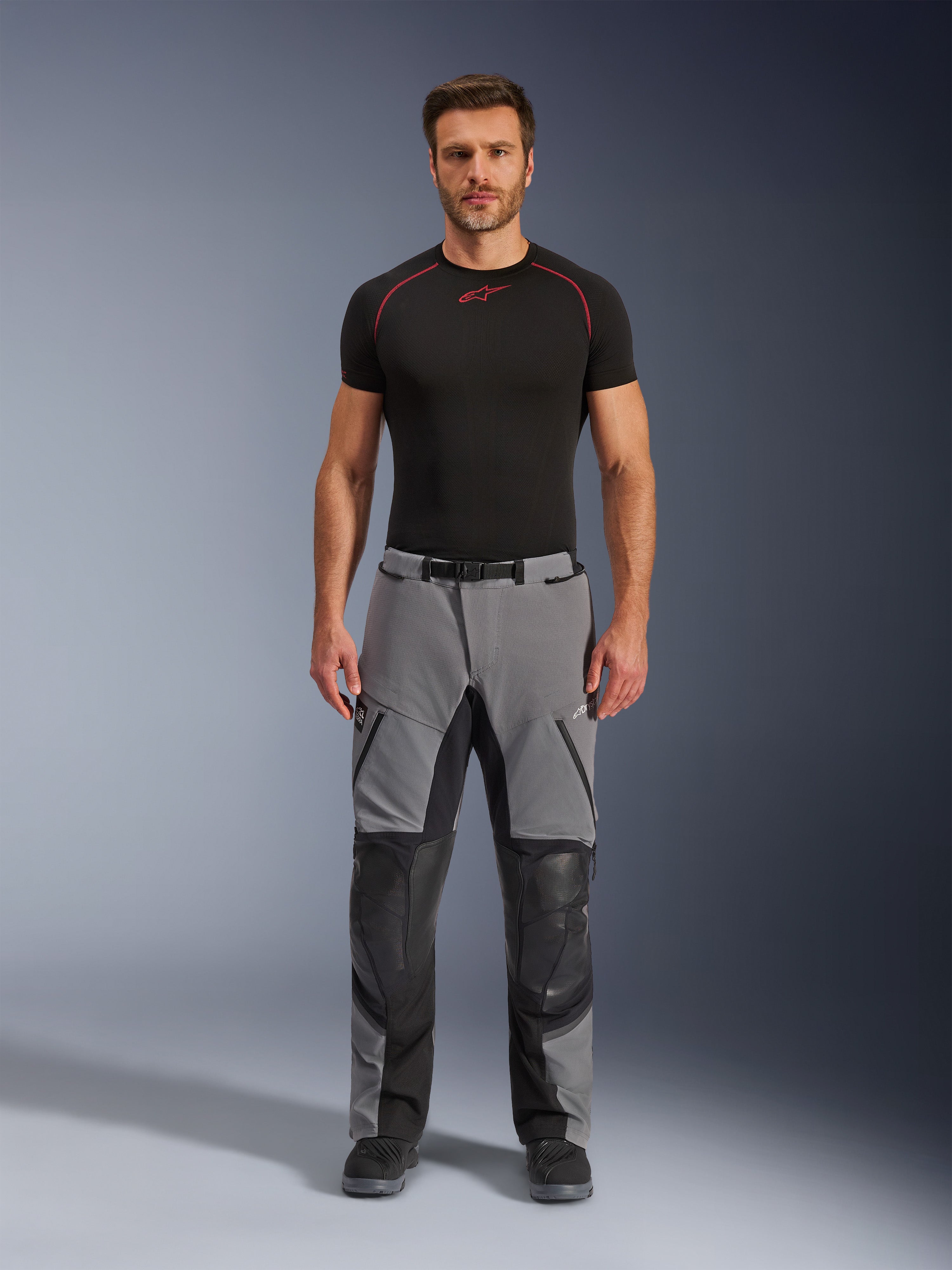 Andes Pro Drystar® XF - Gray Motorcycle Pants | Alpinestars®