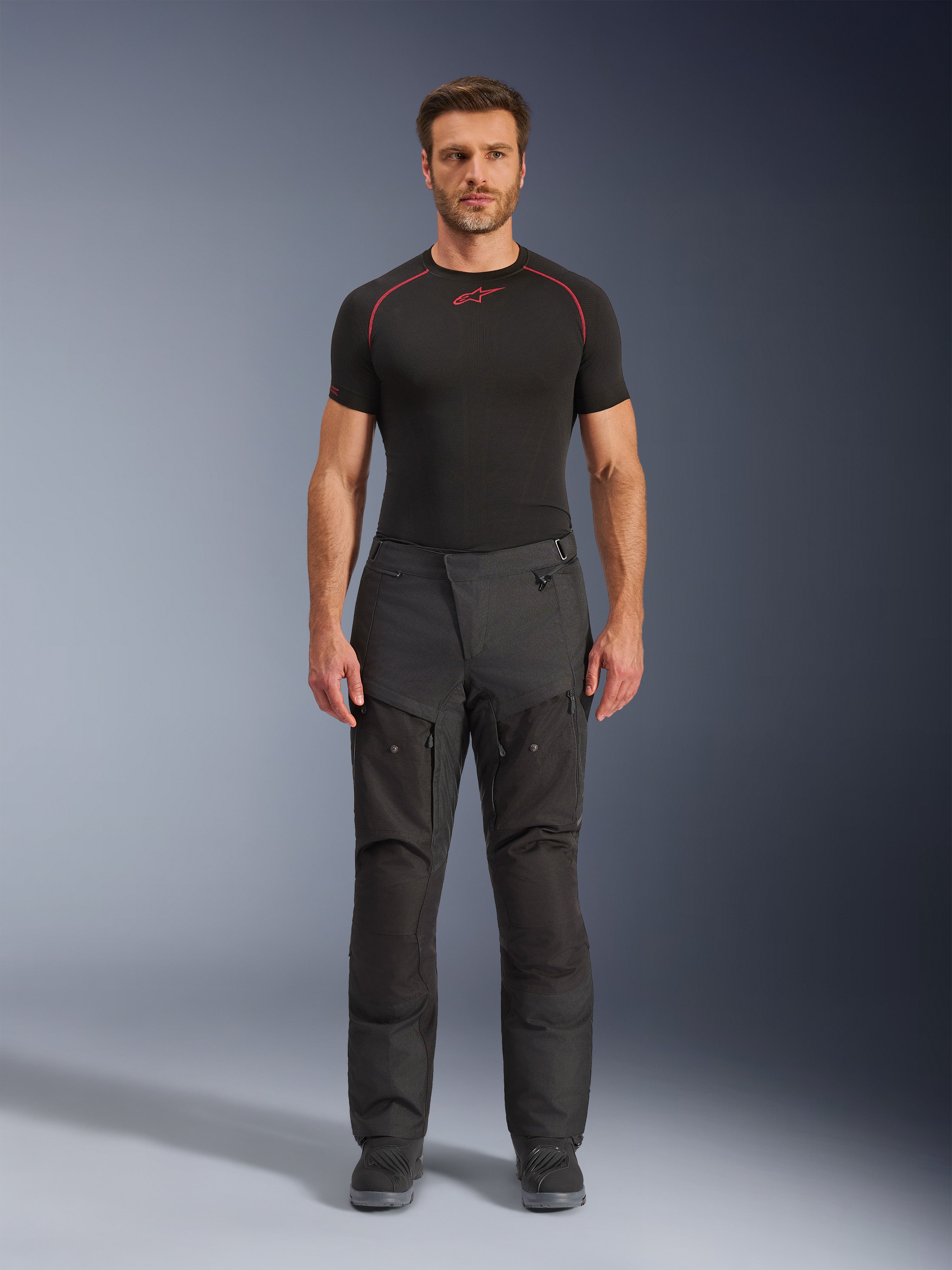 Andes Air Drystar® - Black Motorcycle Pants | Alpinestars®