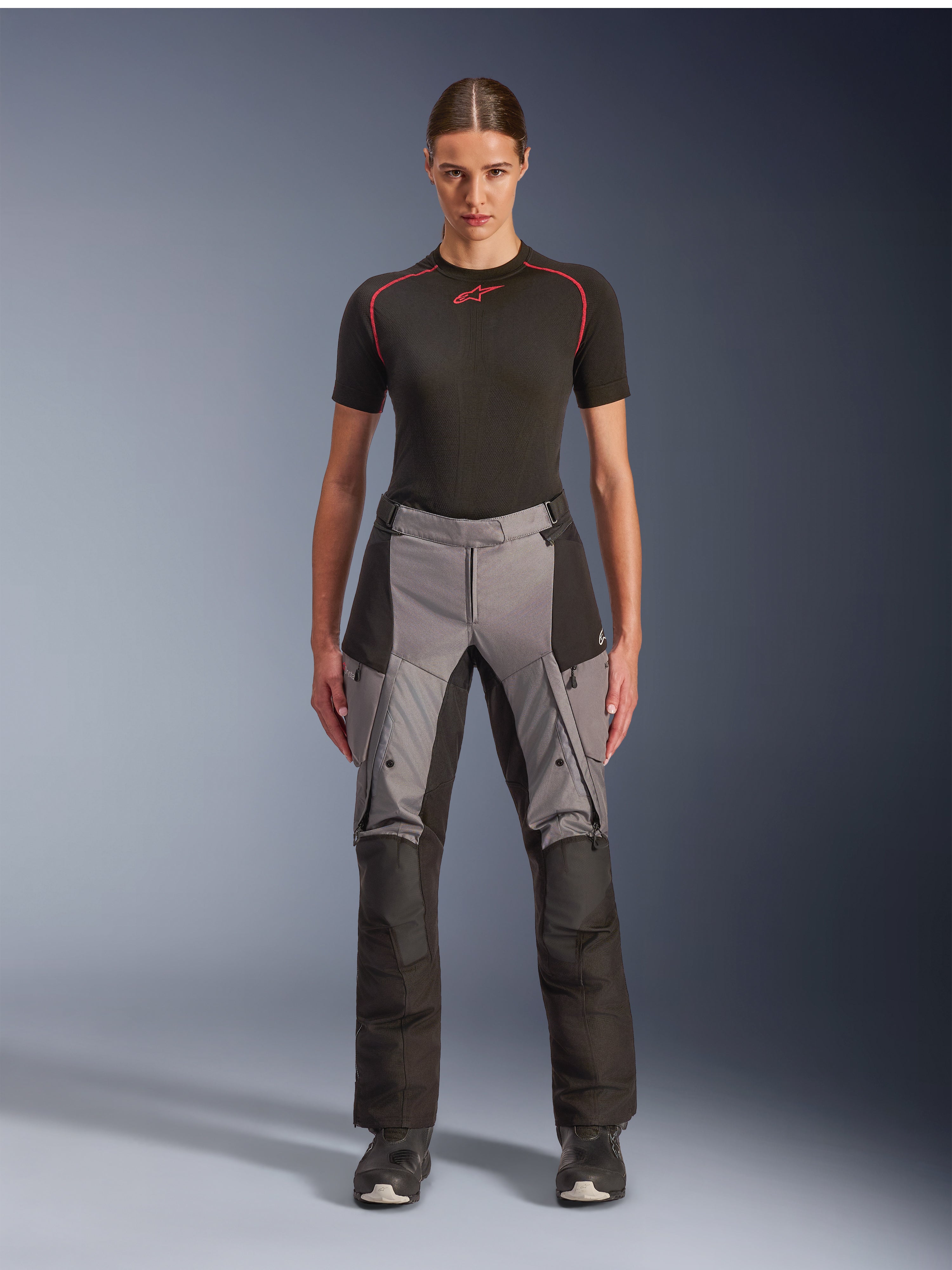 Stella Andes V4 Drystar® - Black Motorcycle Pants | Alpinestars®