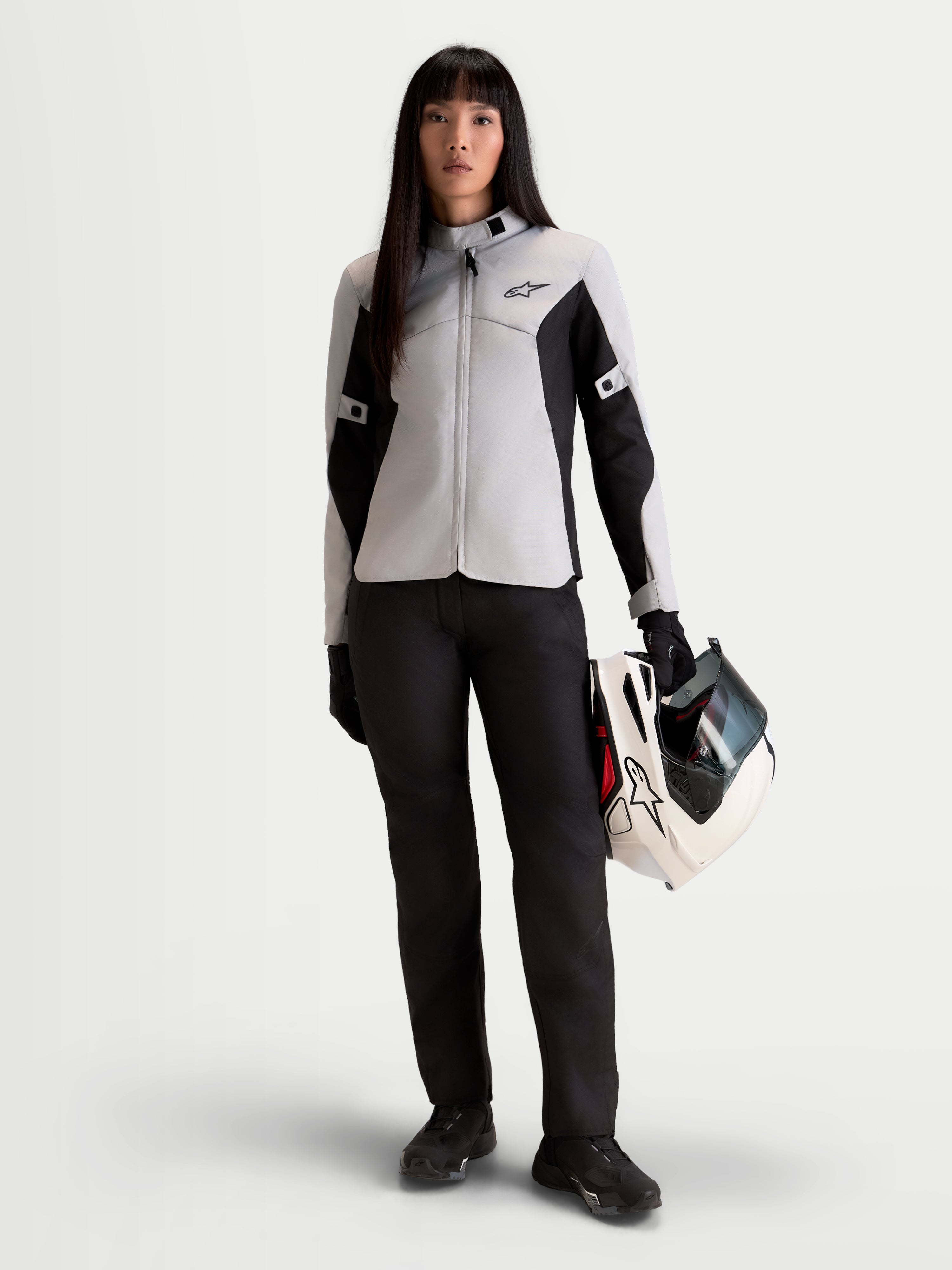 Stella C 1 Waterproof - Black Motorcycle Pants | Alpinestars®