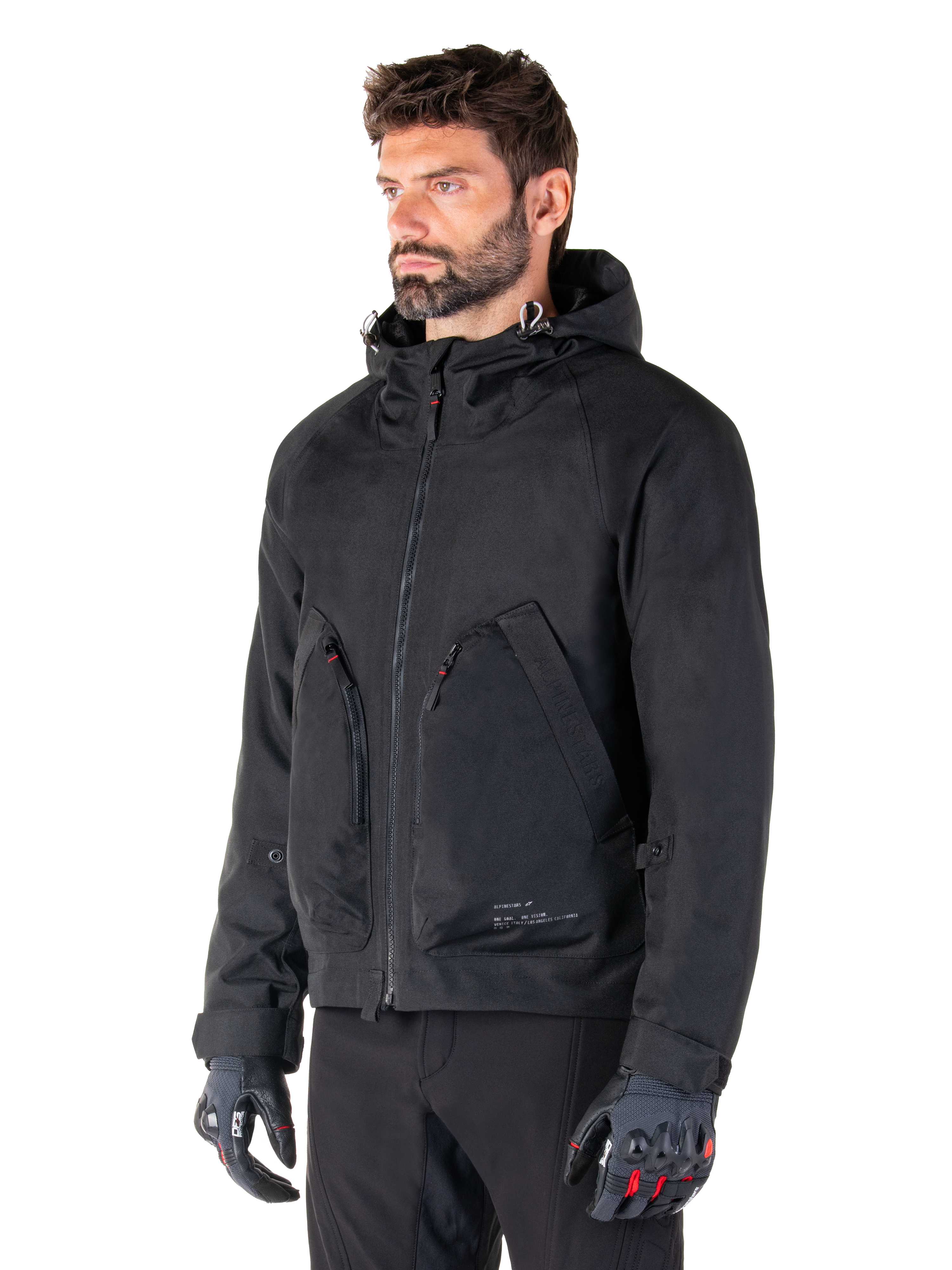 Morush Waterproof Parka - Black Motorcycle Jacket | Alpinestars® Morush Waterproof Parka - Black Motorcycle Jacket | Alpinestars®