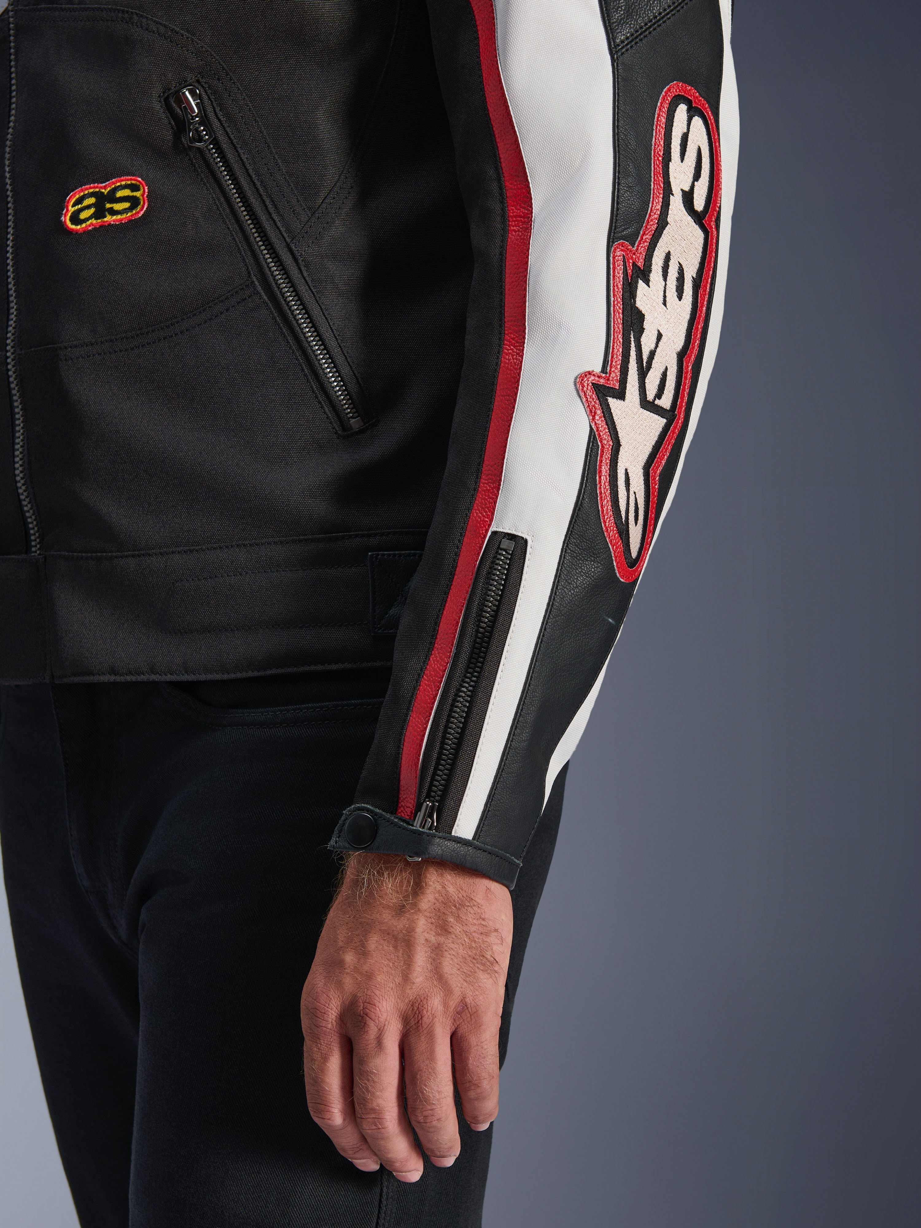 Axton - Black Motorcycle Jacket | Alpinestars®