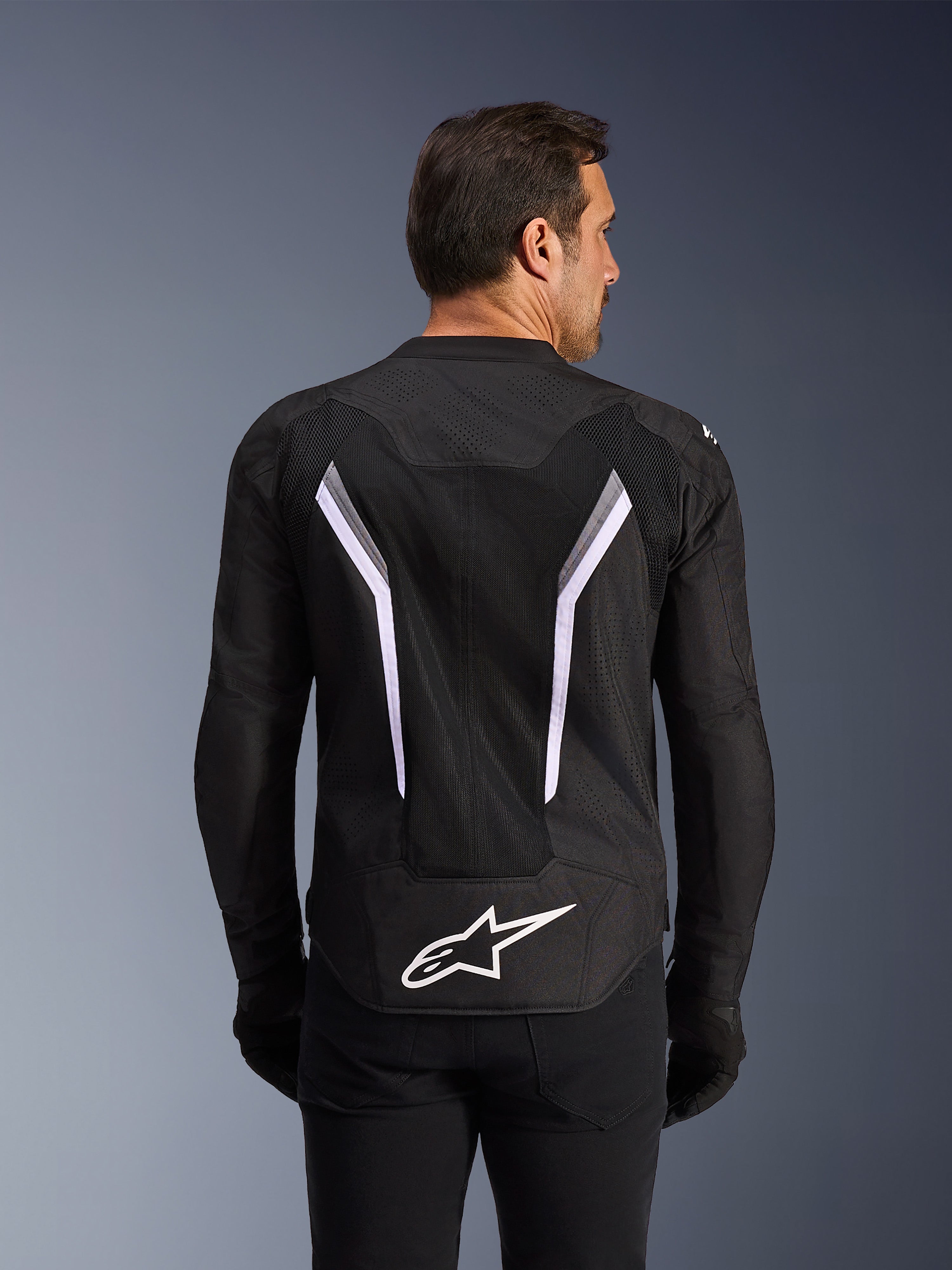 AST V3 Air - Gray Motorcycle Jacket | Alpinestars®