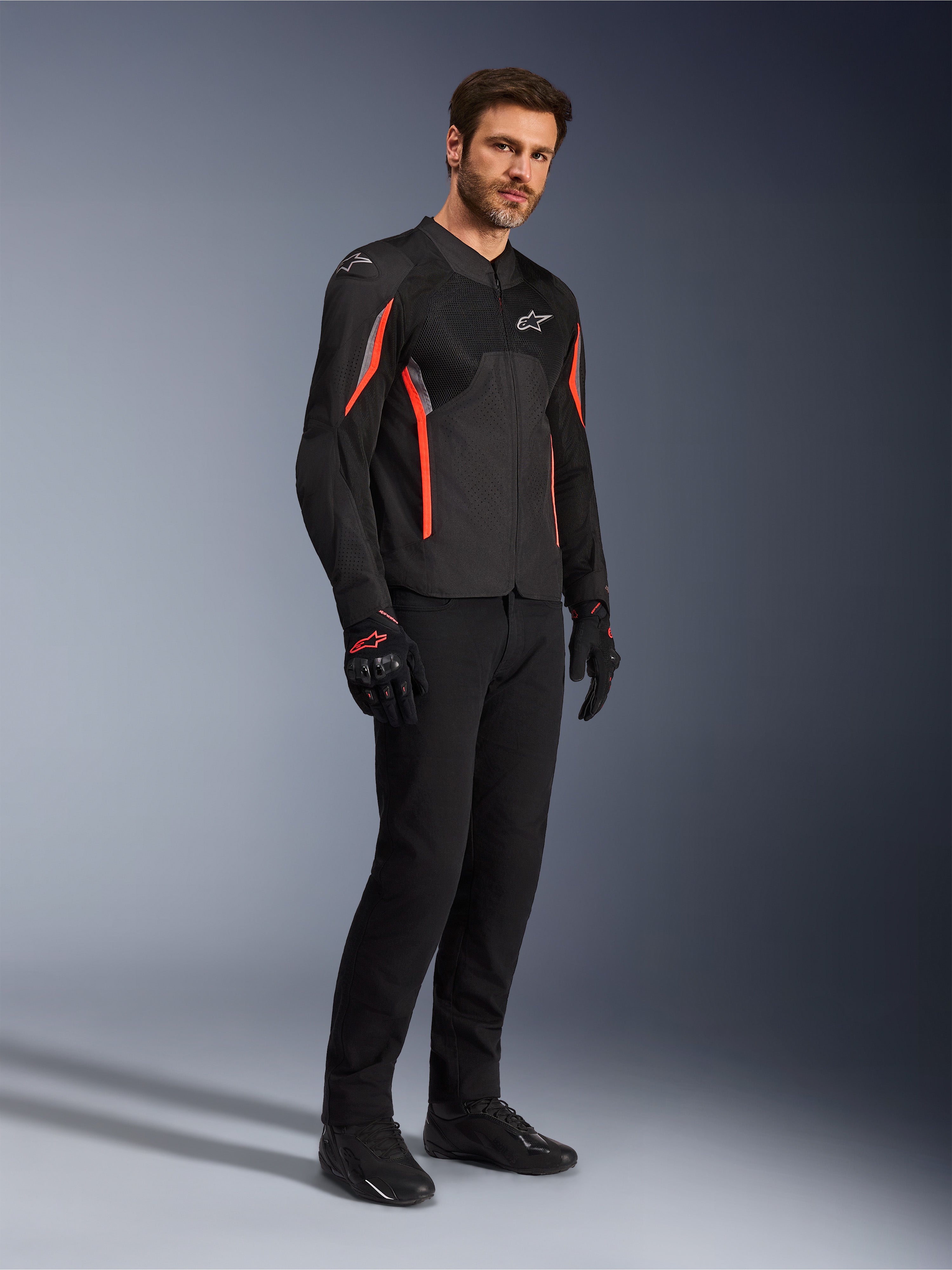 AST V3 Air - Red Motorcycle Jacket | Alpinestars®