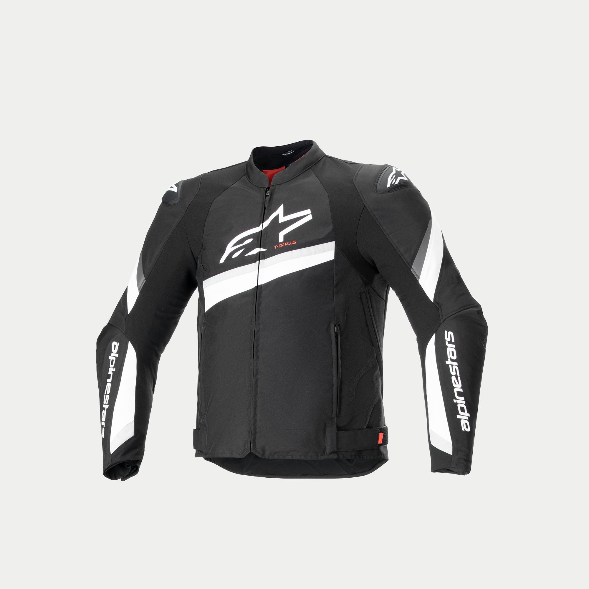 T-GP Plus R V4 - Black Motorcycle Jacket | Alpinestars®