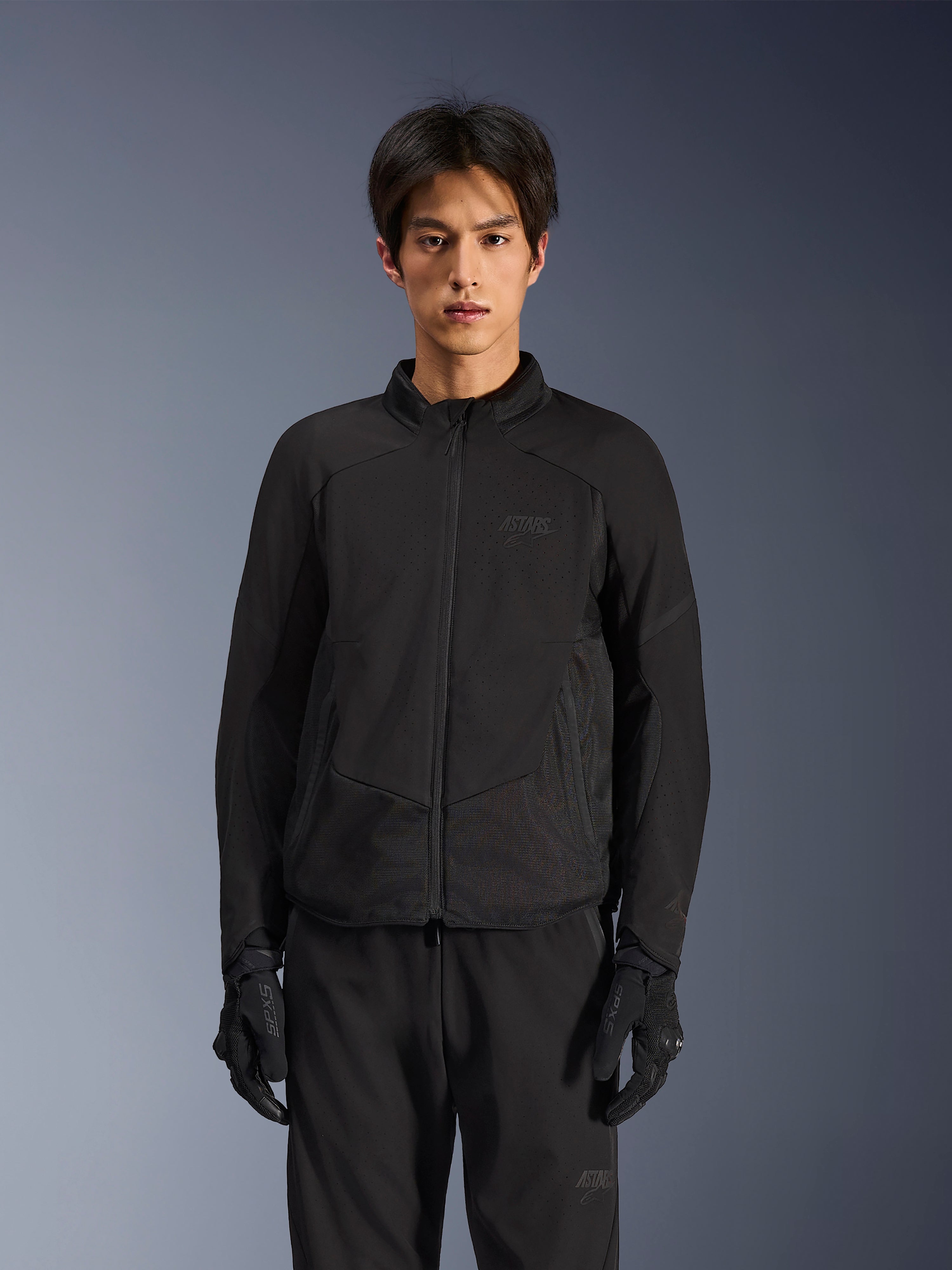 Aeroshell Airflow - Gray Motorcycle Jacket | Alpinestars®