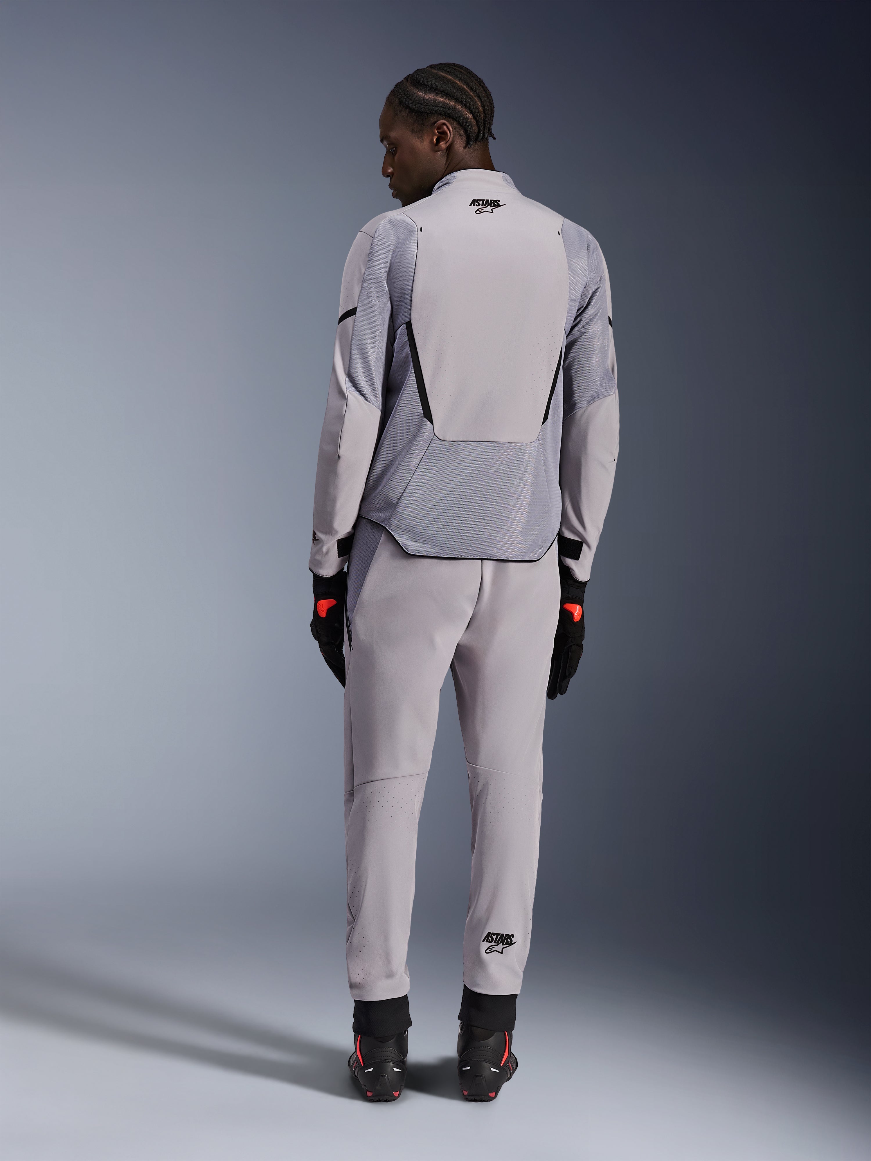 Aeroshell Airflow Jacket - Gray Motorcycle Textile Jacket