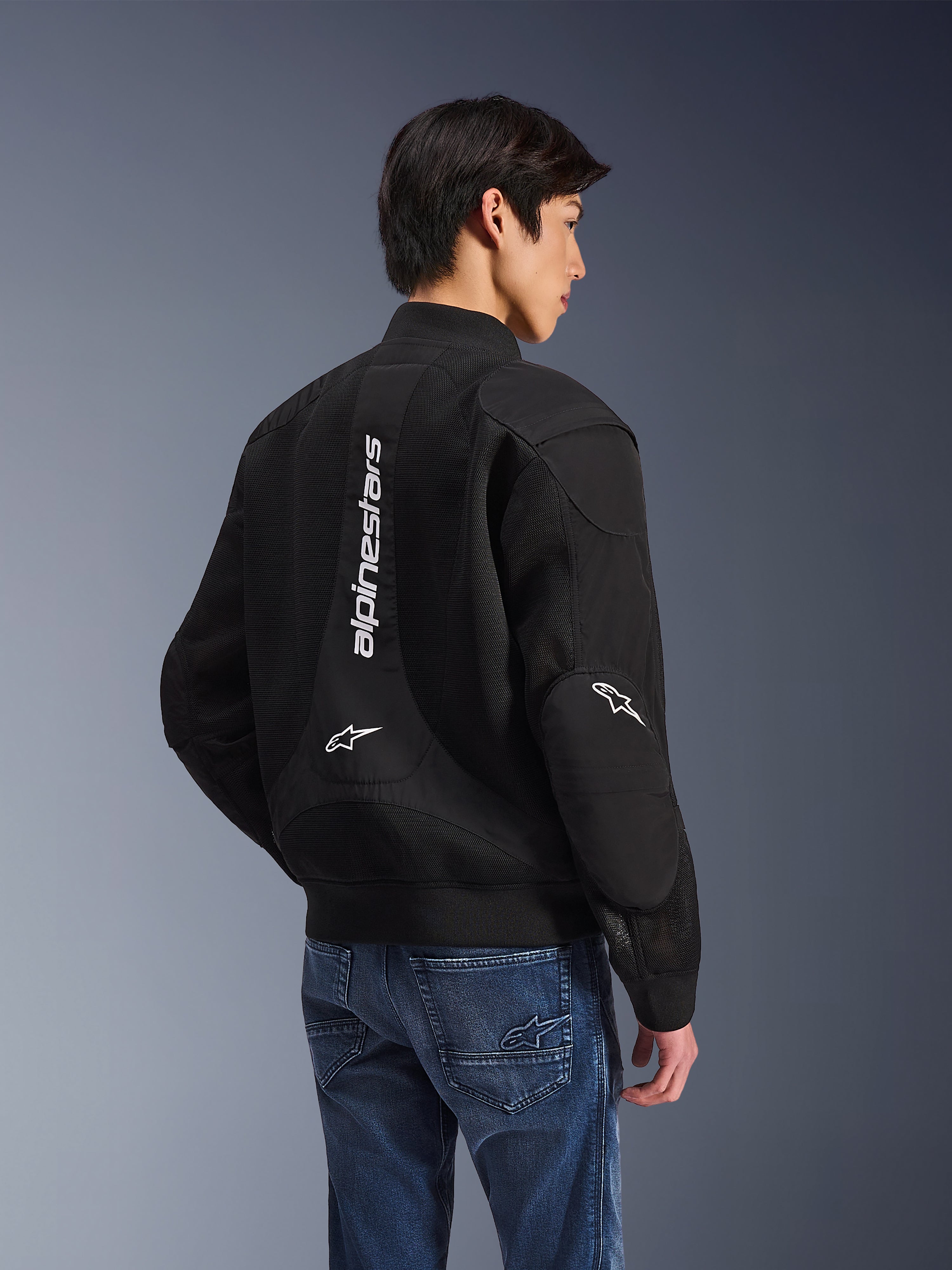 Flight Air - Black Motorcycle Jacket | Alpinestars®