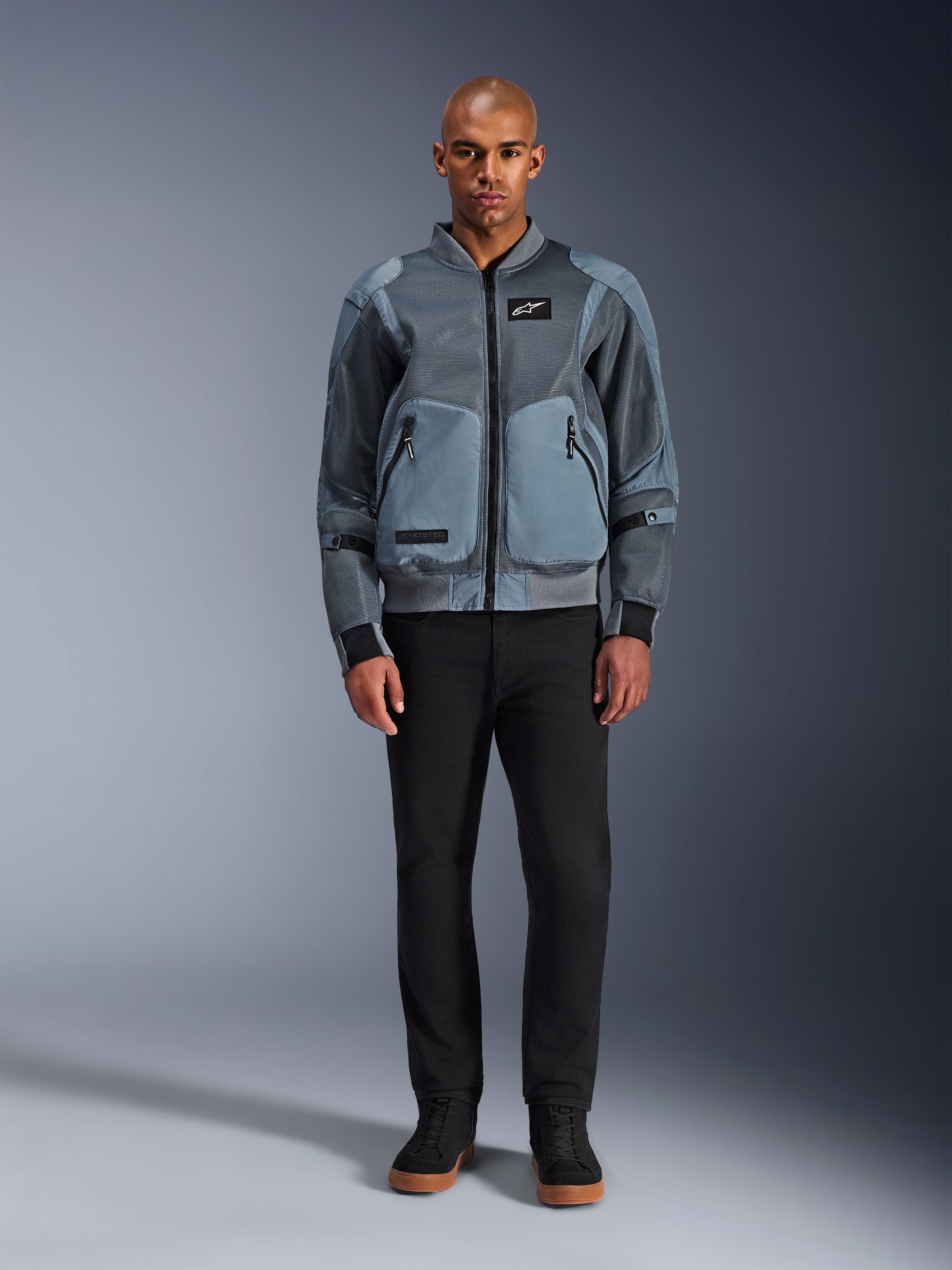 Flight Air - Gray Motorcycle Jacket | Alpinestars®