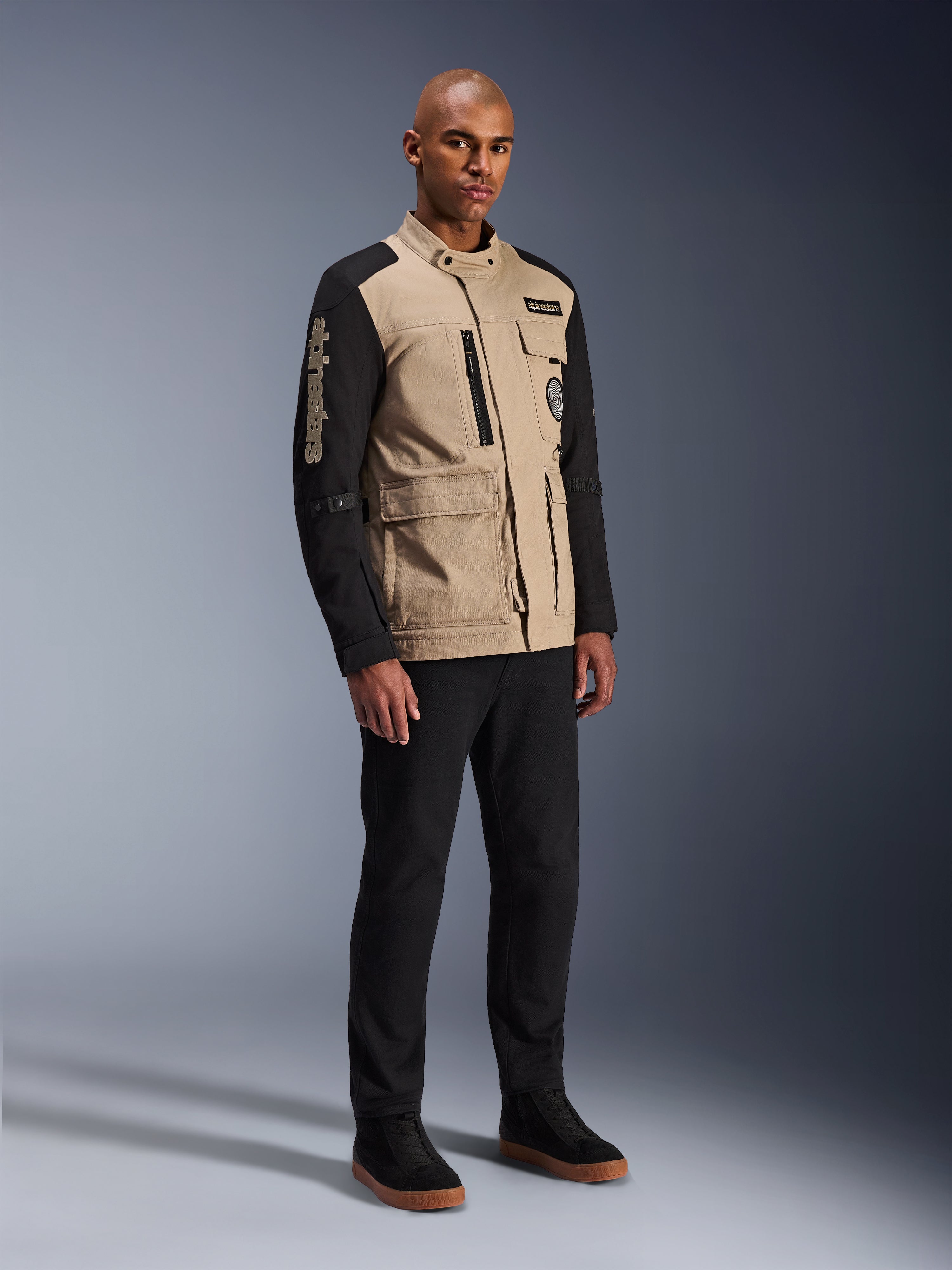 Dice - Gray Motorcycle Jacket | Alpinestars®