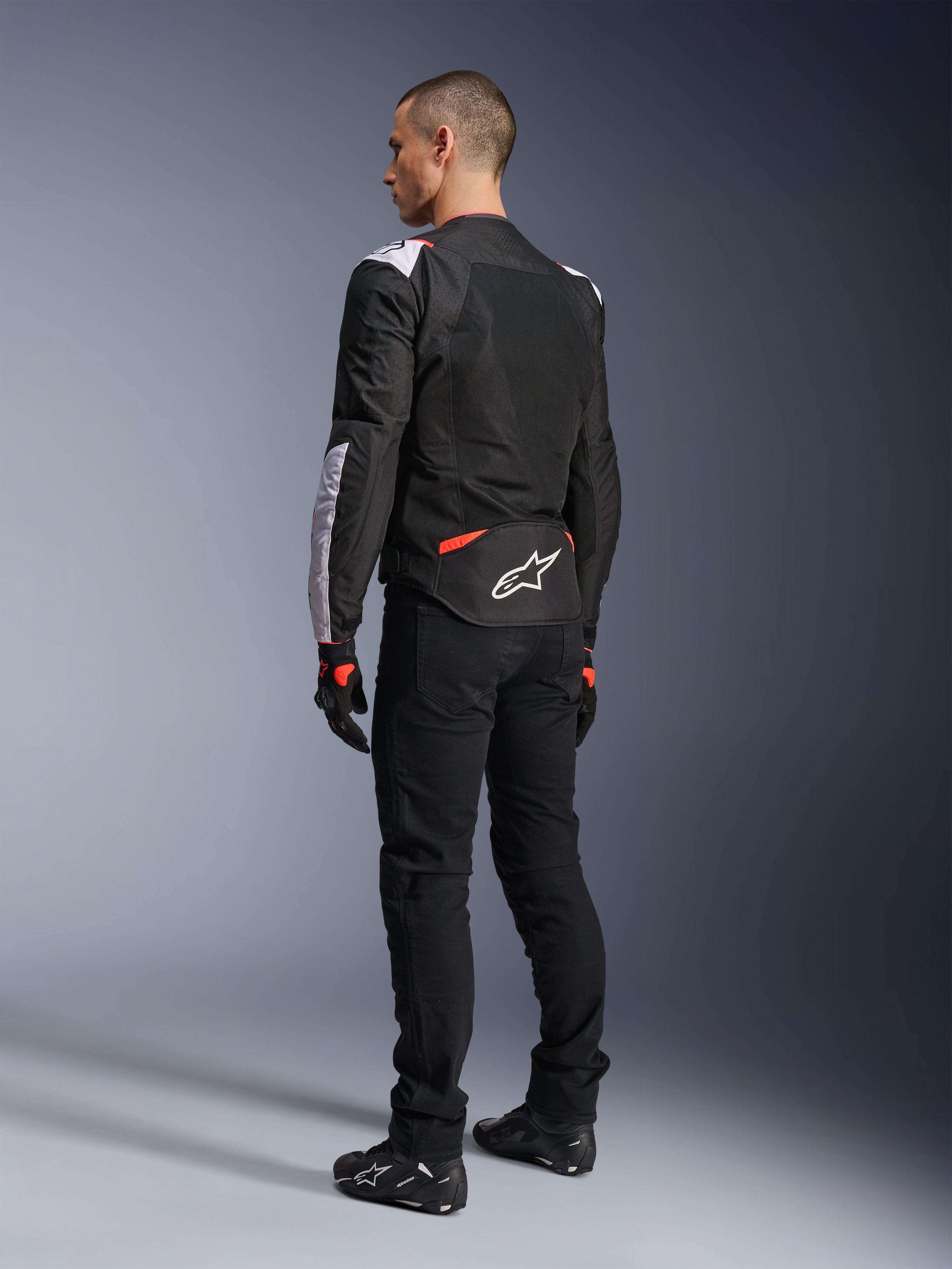 T-Sps Air V2 - Black Motorcycle Jacket | Alpinestars®