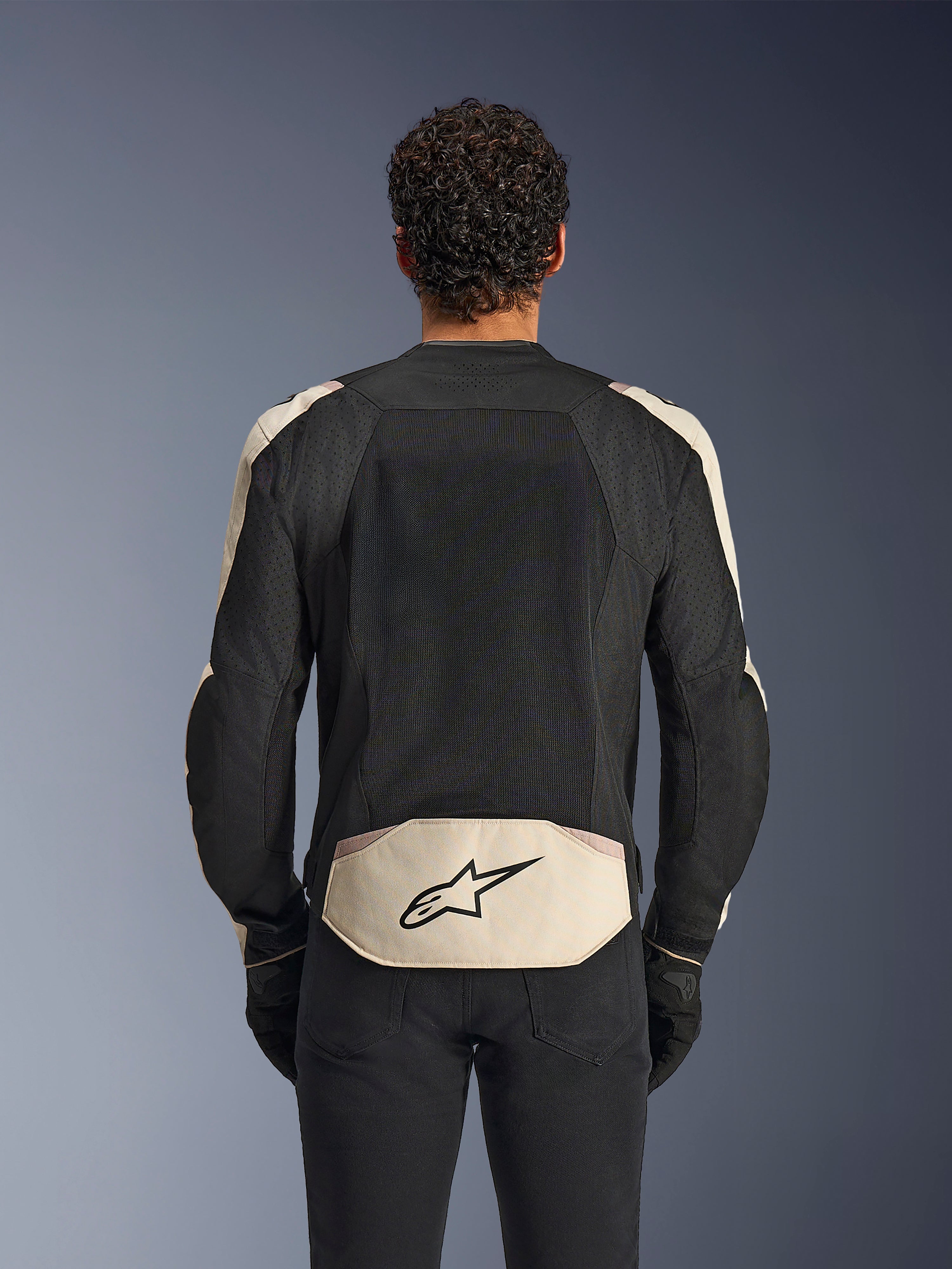 T-SPS Air V2 - Black Motorcycle Jacket | Alpinestars®