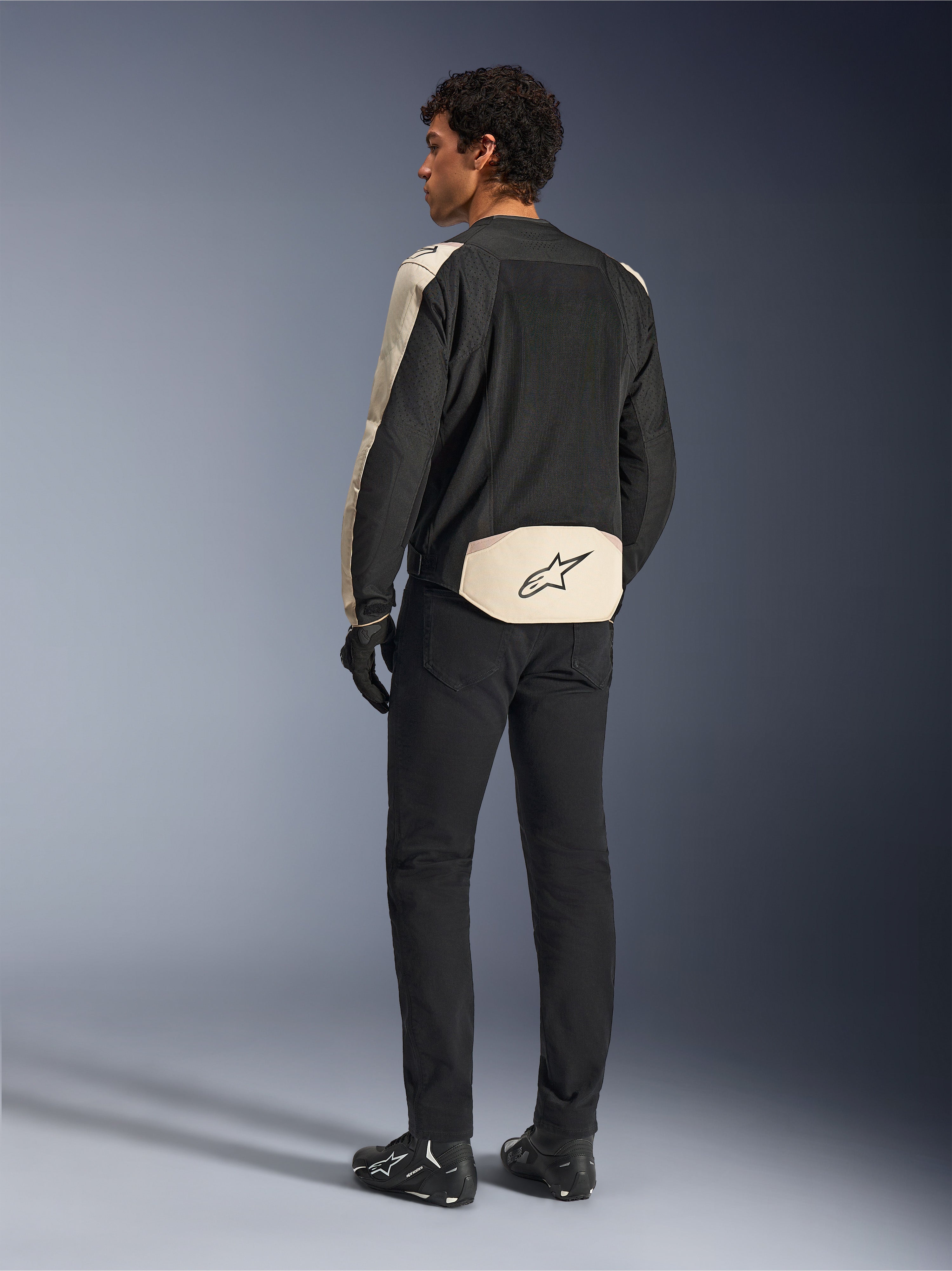 T-SPS Air V2 - Black Motorcycle Jacket | Alpinestars®