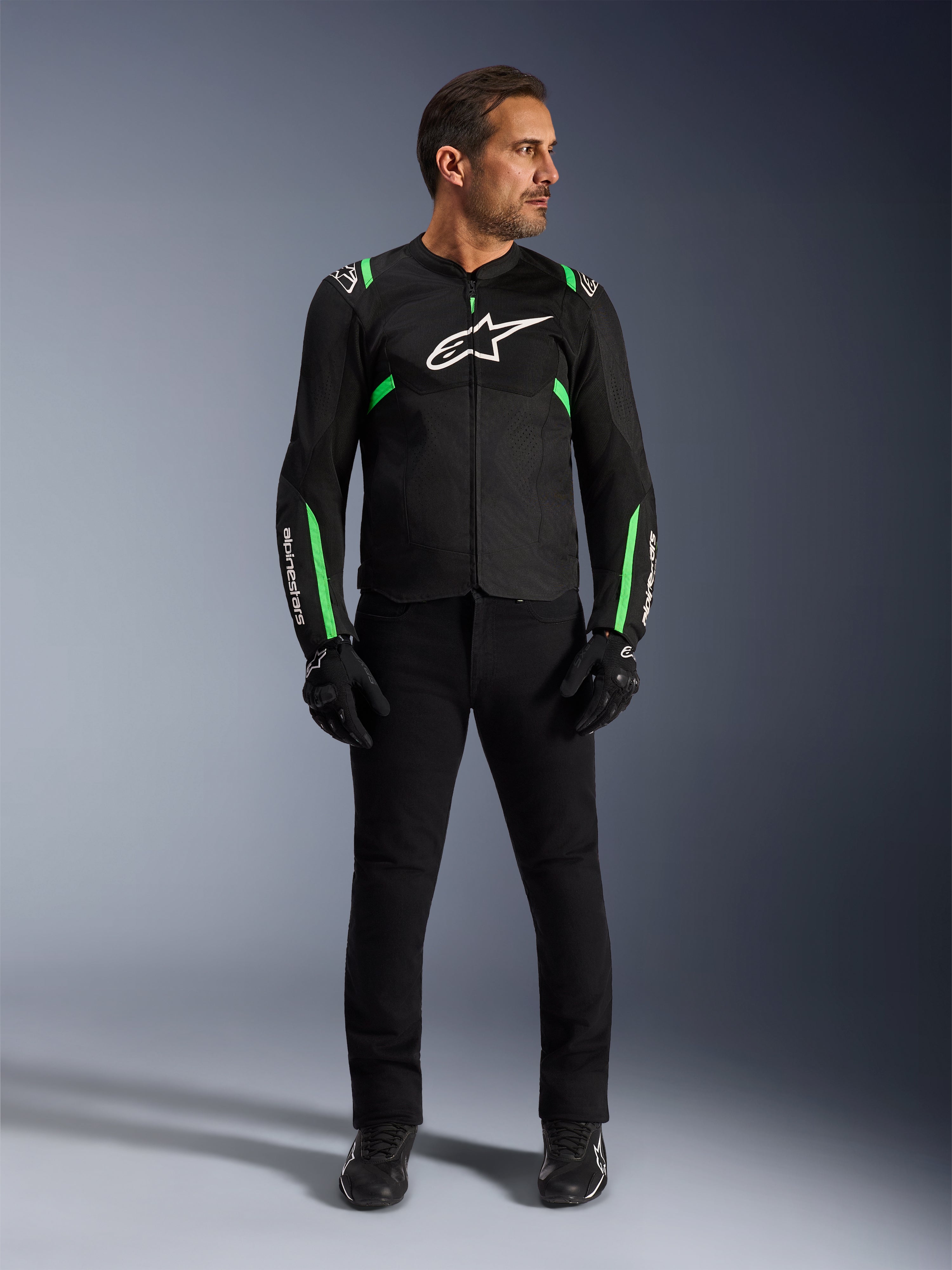 さつき　Alpinestars オリーブグリーン ジャケット Lサイズ T-SPS Air V2 - Green Motorcycle Jacket | Alpinestars®