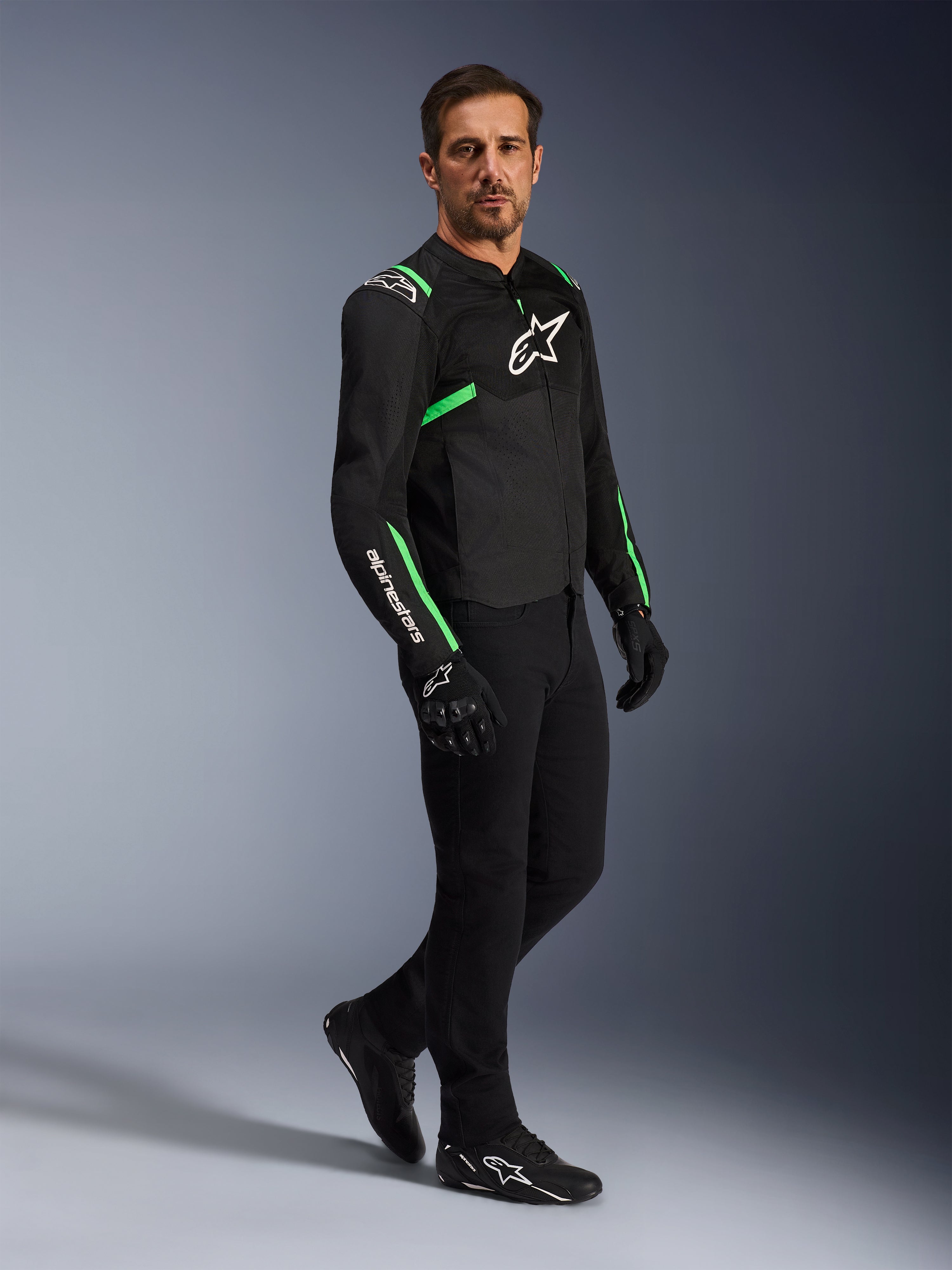 さつき　Alpinestars オリーブグリーン ジャケット Lサイズ T-SPS Air V2 - Green Motorcycle Jacket | Alpinestars®