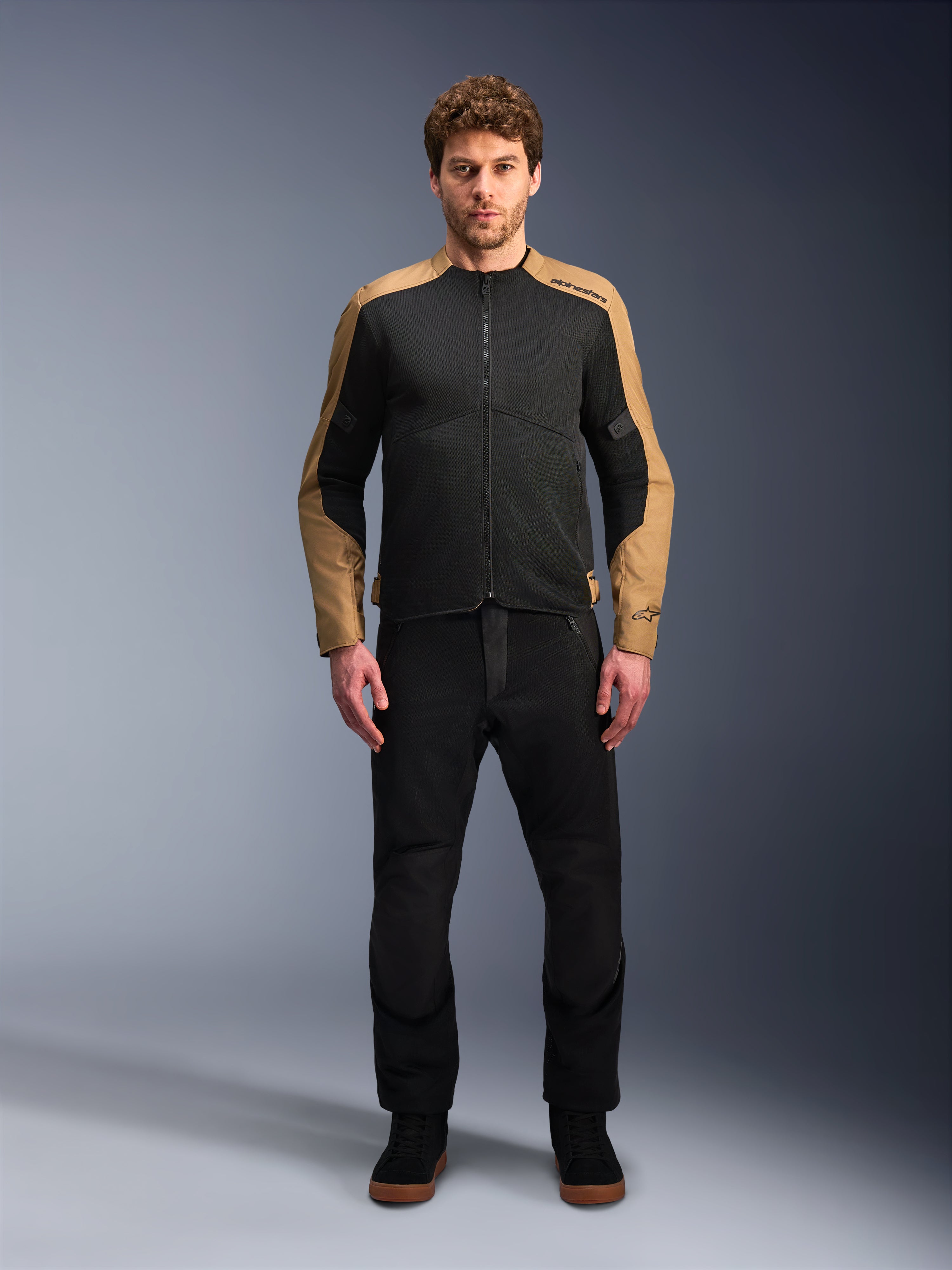 C-1 Air - Black Motorcycle Jacket | Alpinestars®