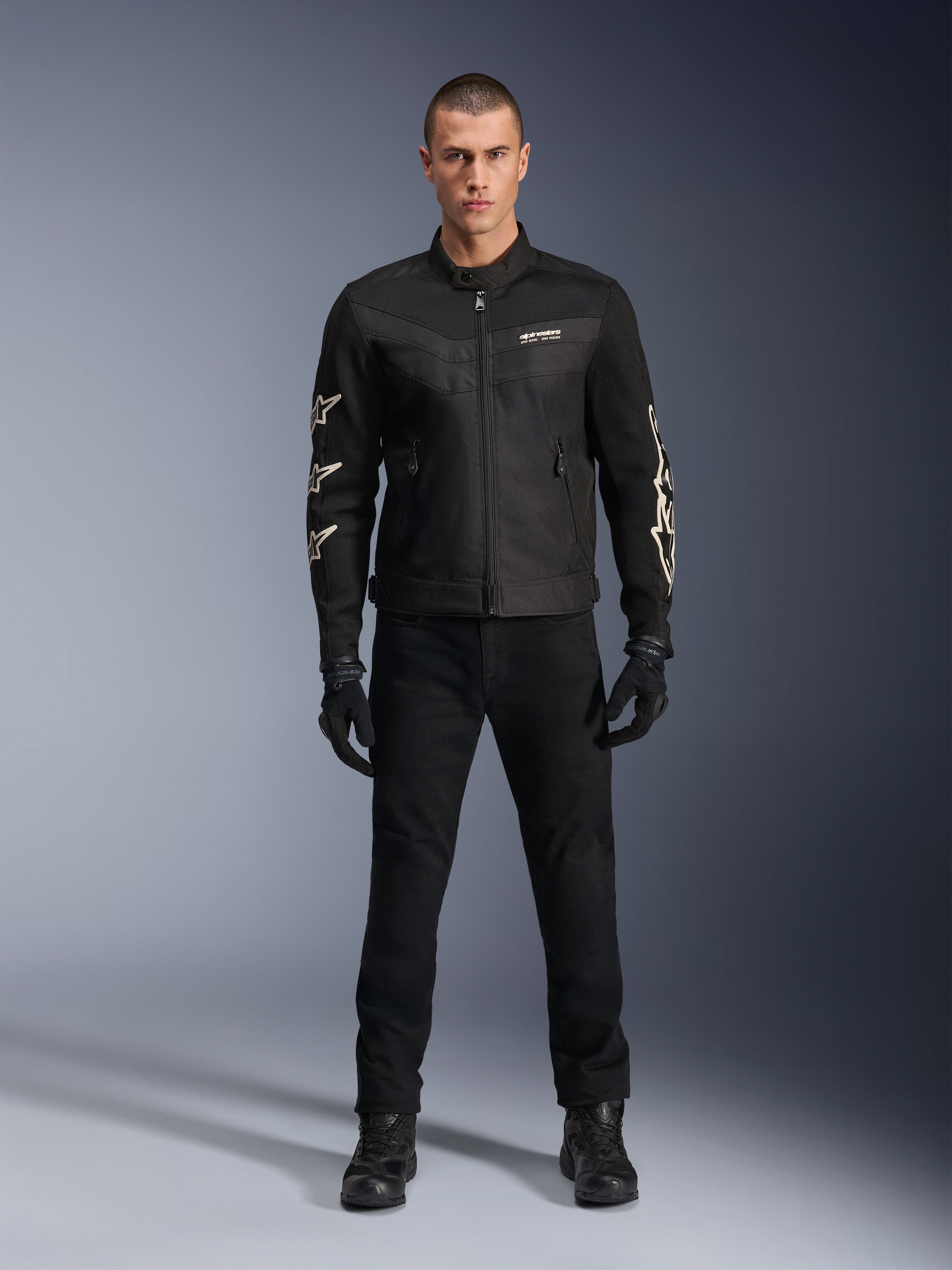 T-Dyno Air - Black Motorcycle Jacket | Alpinestars®