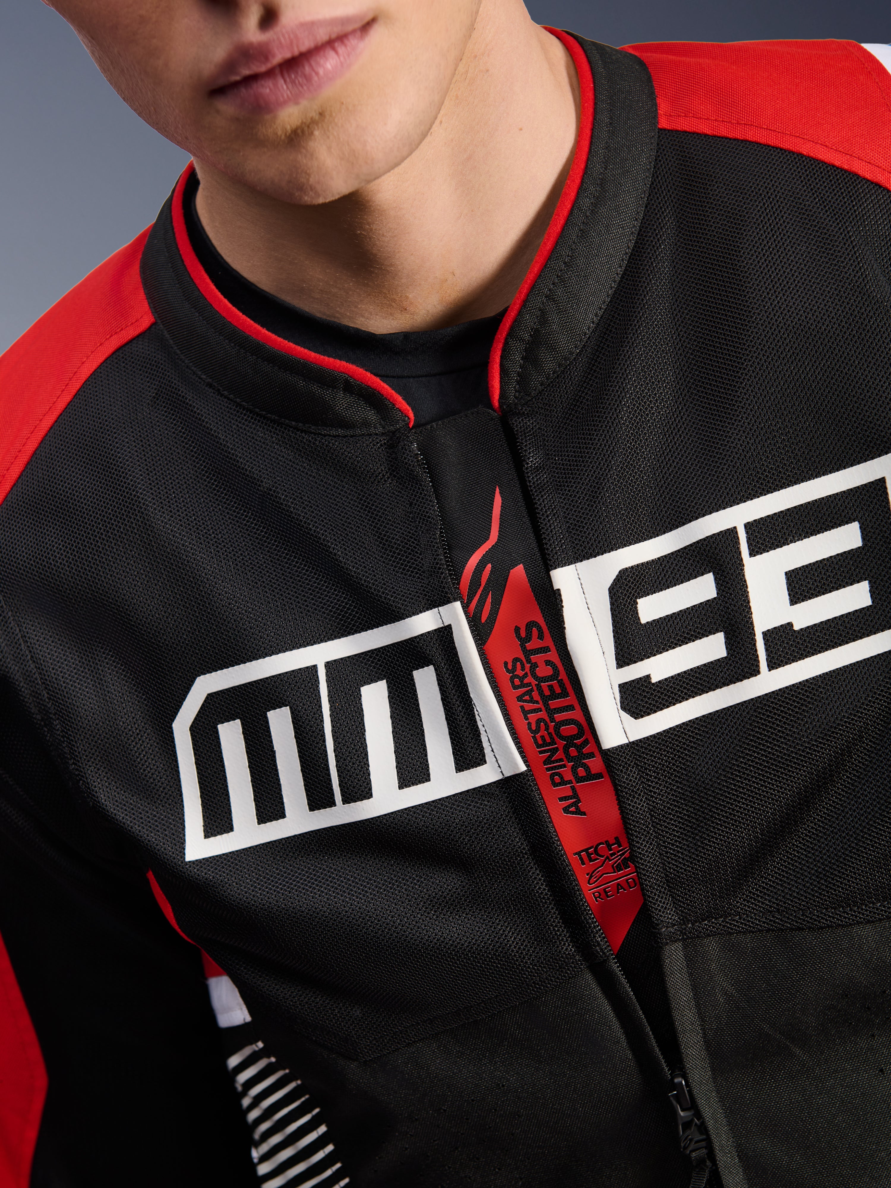 MM93 T-SPS Air V2 - Black Motorcycle Jacket | Alpinestars®
