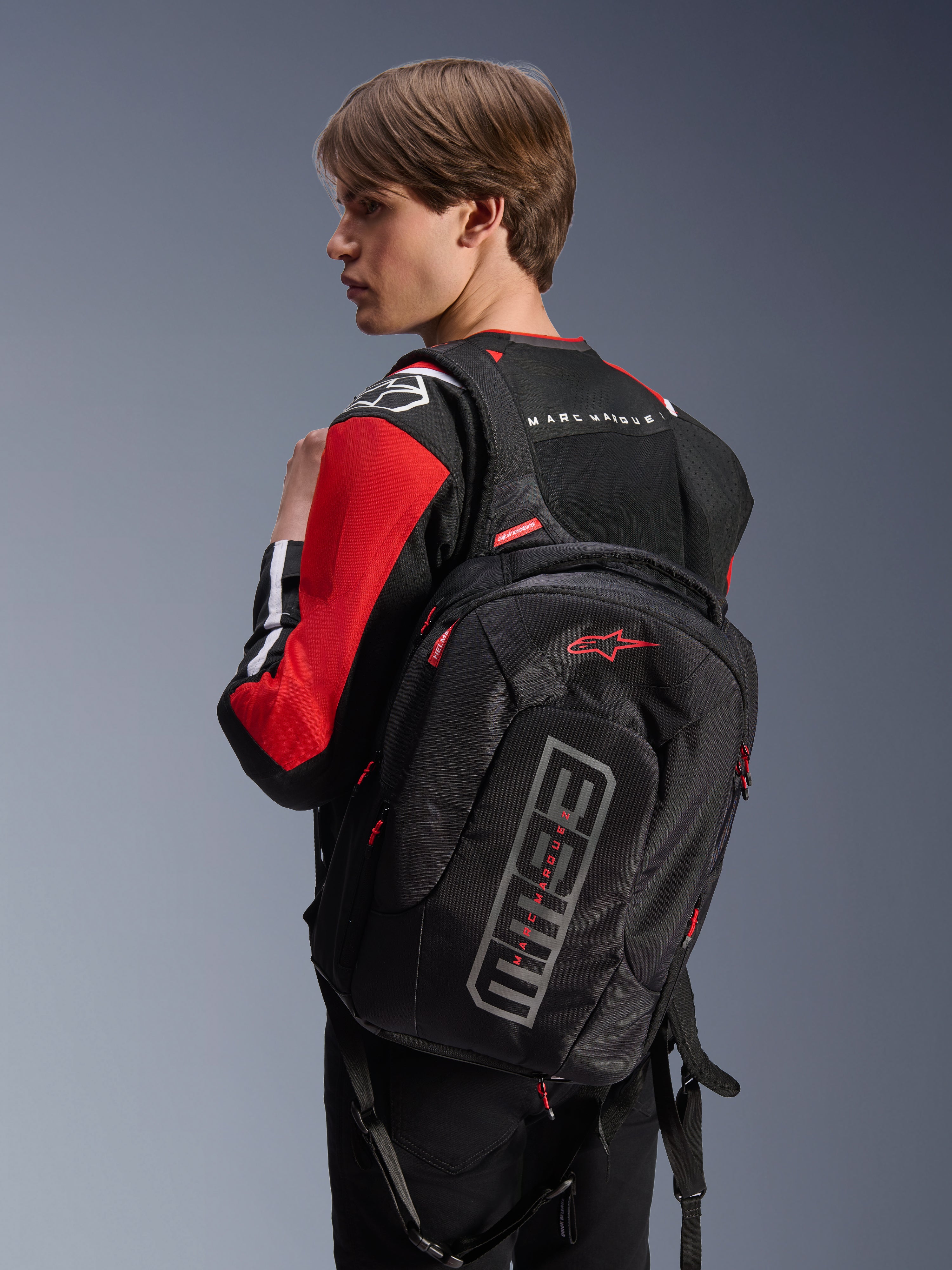 MM93 T-SPS Air V2 - Black Motorcycle Jacket | Alpinestars®