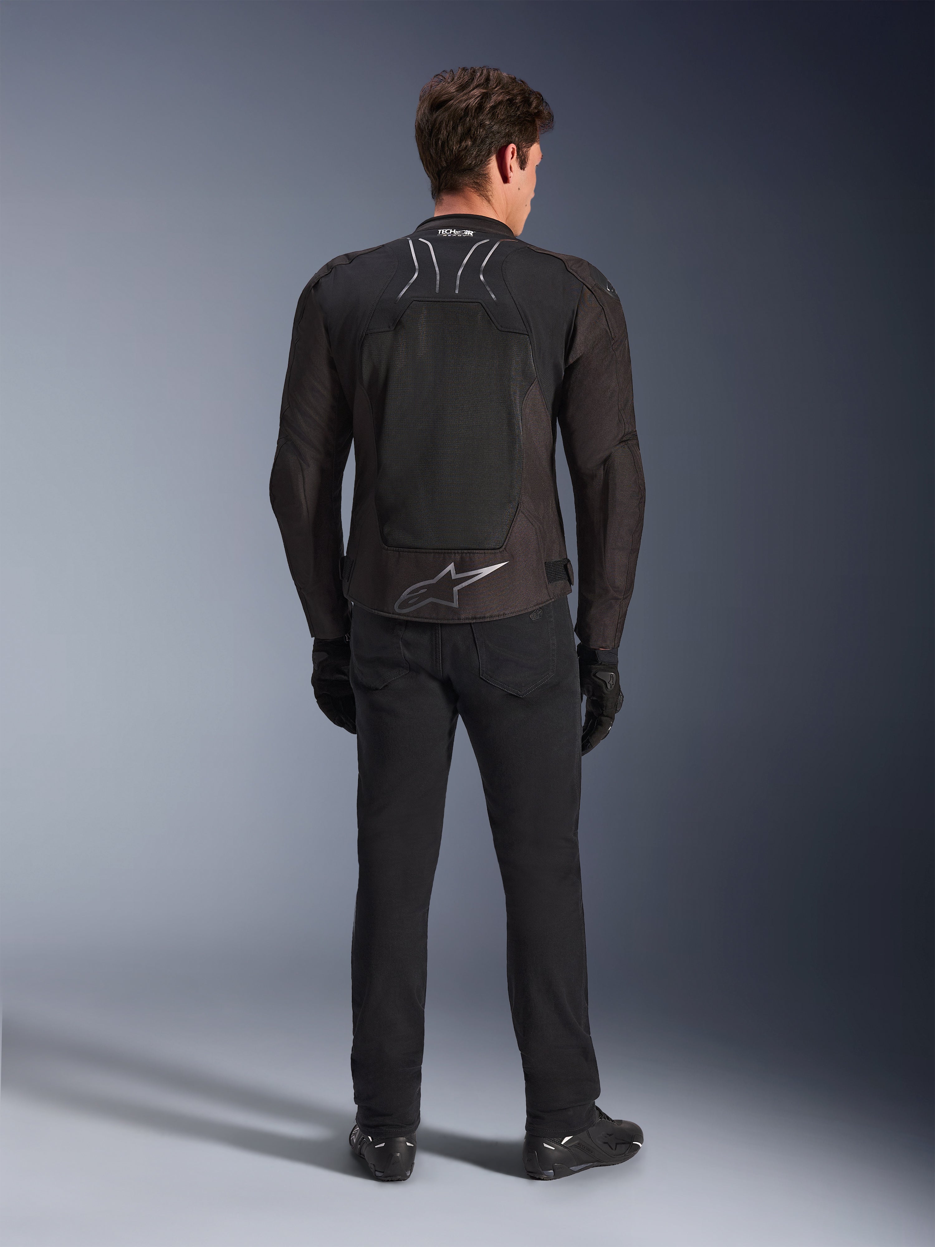 SMX Air - Black Motorcycle Jacket | Alpinestars®