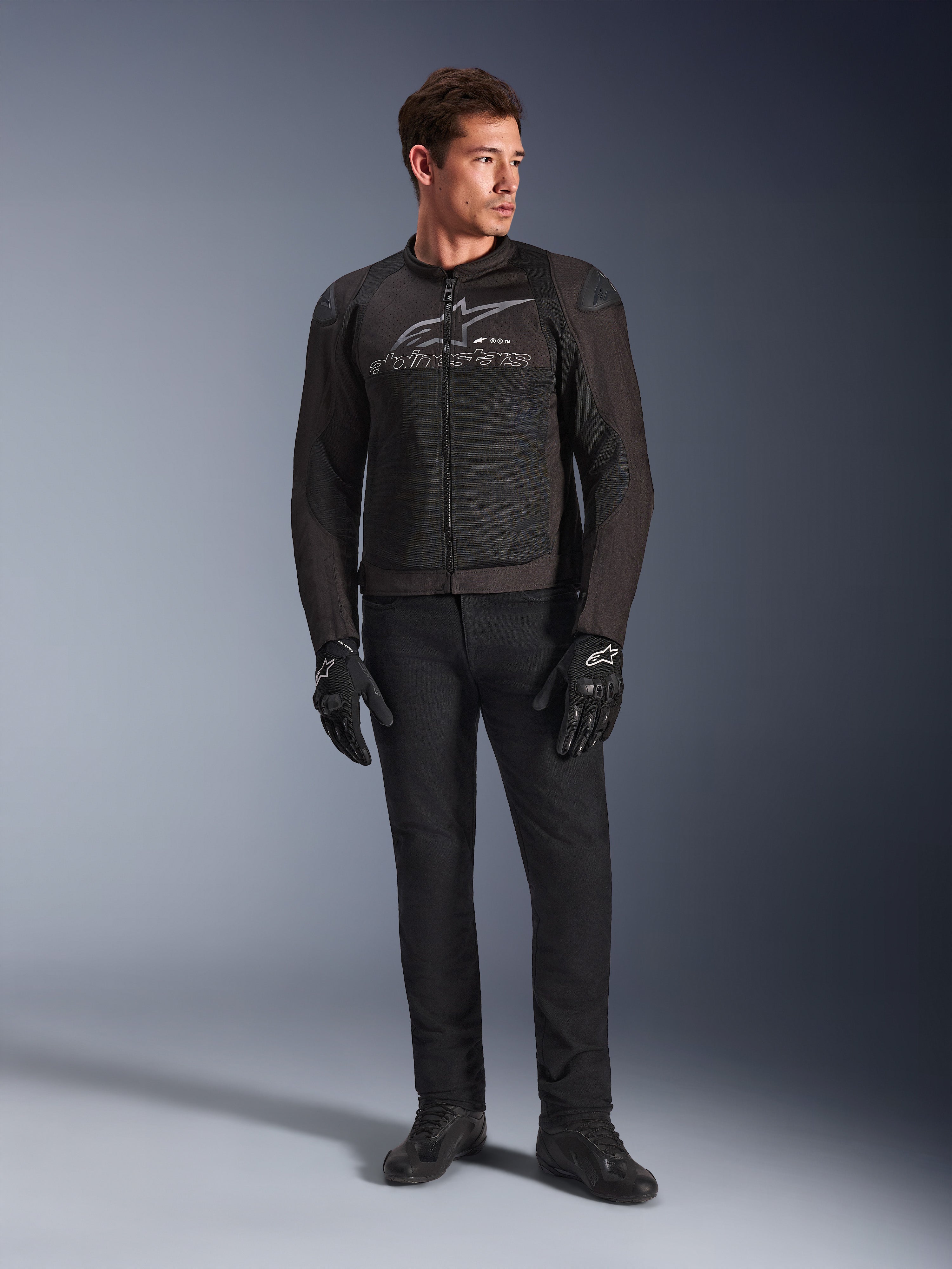 SMX Air - Black Motorcycle Jacket | Alpinestars®