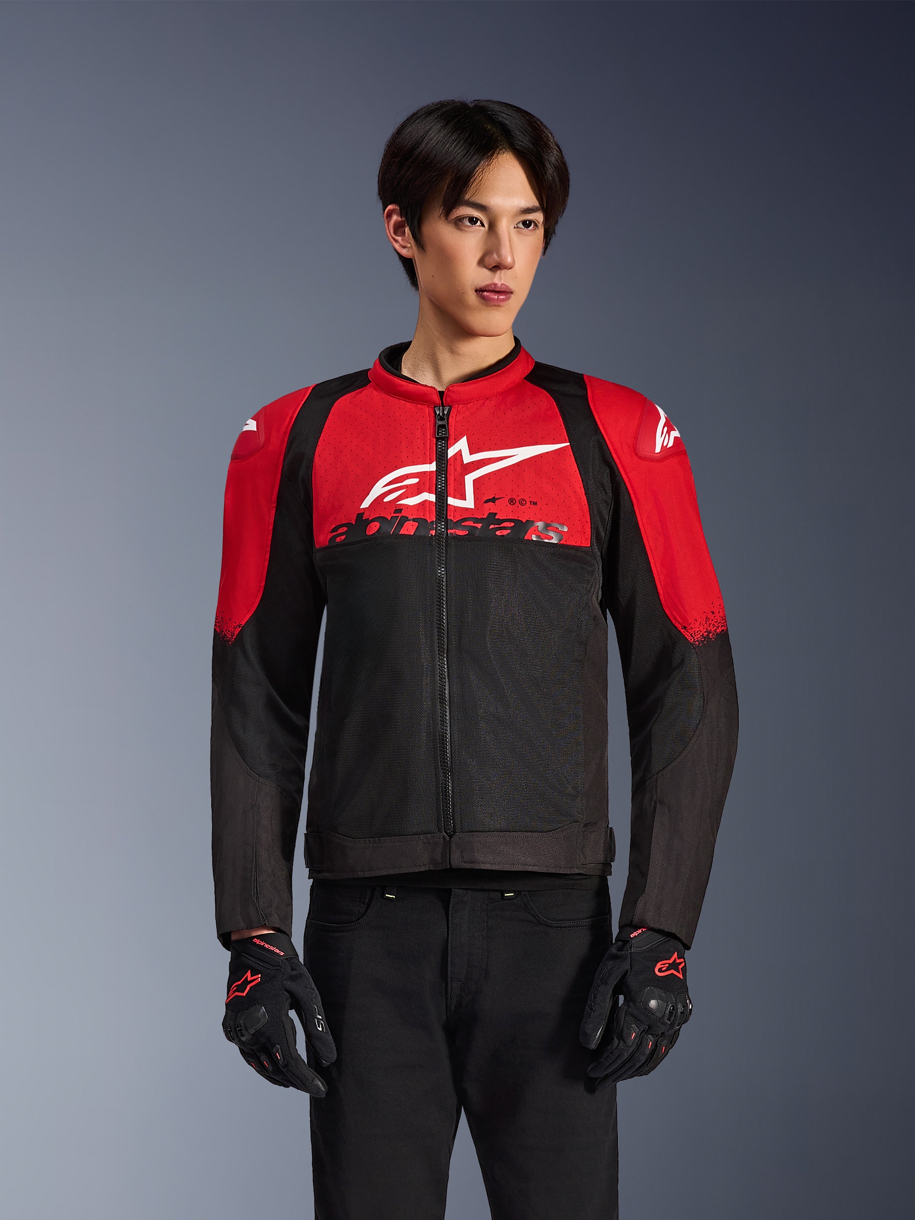 SMX Air - Red Motorcycle Jacket | Alpinestars®