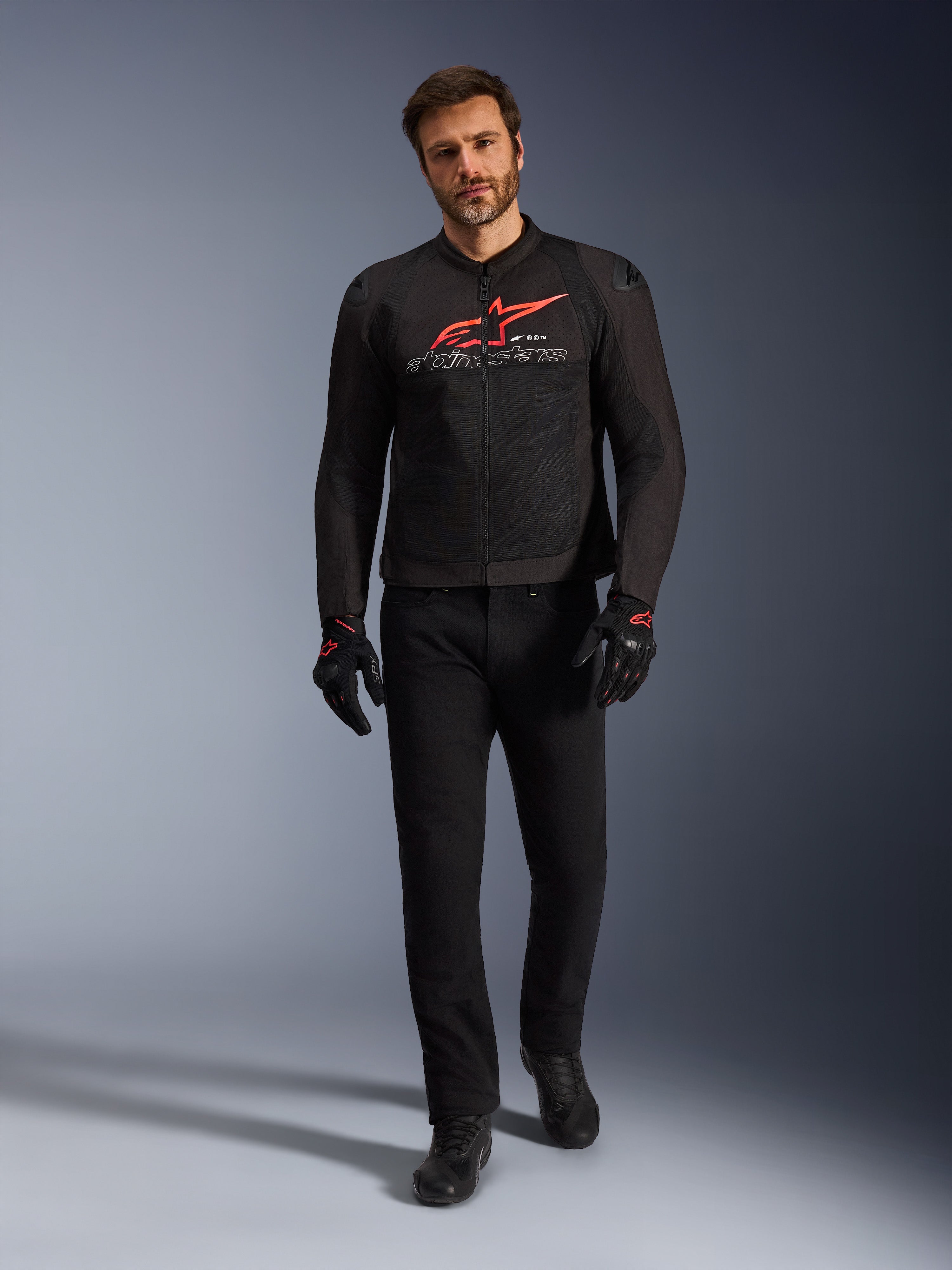 SMX Air - Red Motorcycle Jacket | Alpinestars®