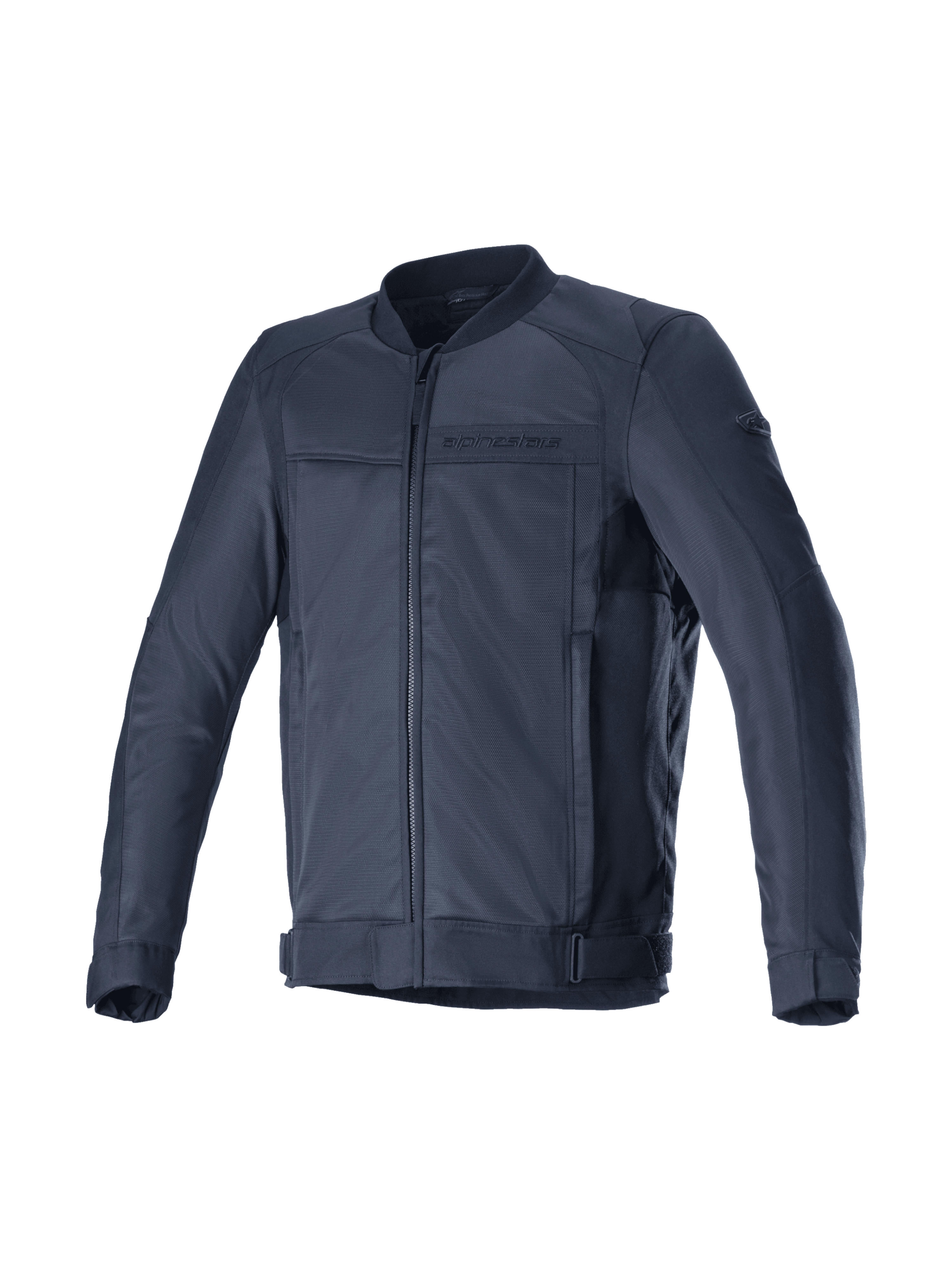Alpinestars Luc V2 Air Jacket, Men's Urban Road Riding, Navy Blue and Black, Mesh Textile, Tech-Air Ready, CE Certified.