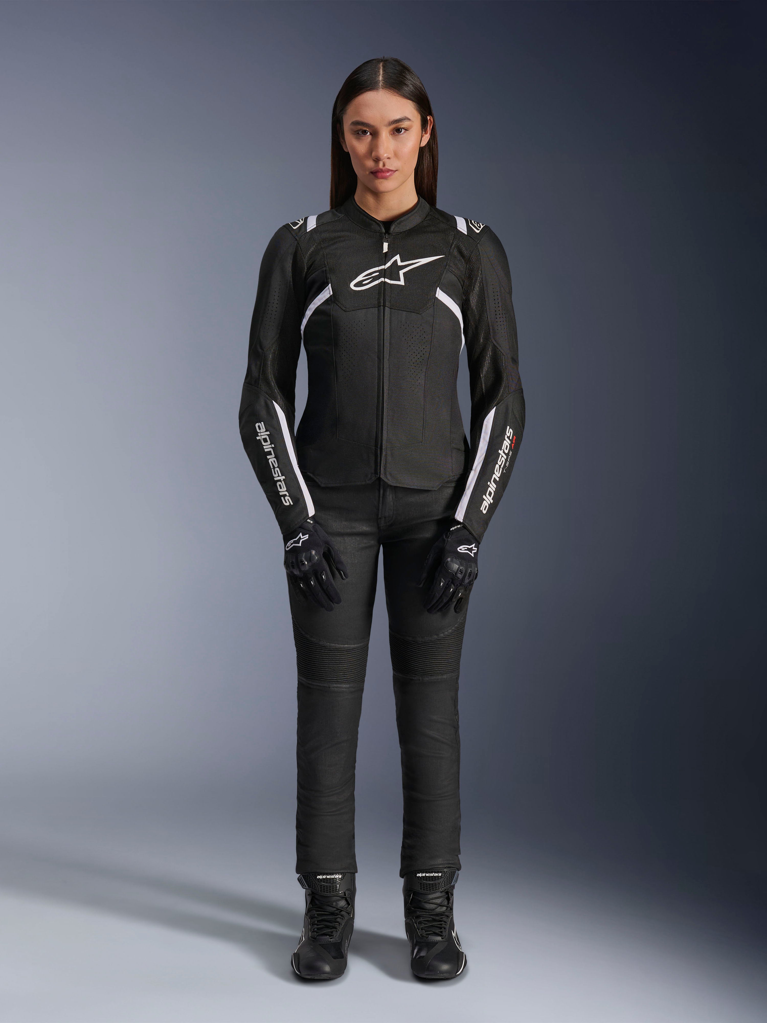 ESTETA トップス Stella T-SPS Air V2 - Black Motorcycle Jacket | Alpinestars®